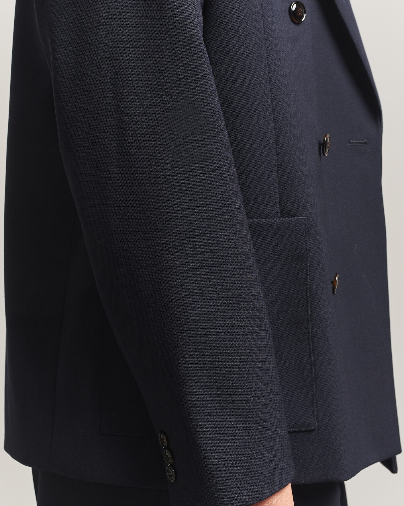 Hombres | Blazers | NN07 | Jordin Wool Double Breasted Blazer Deep Navy
