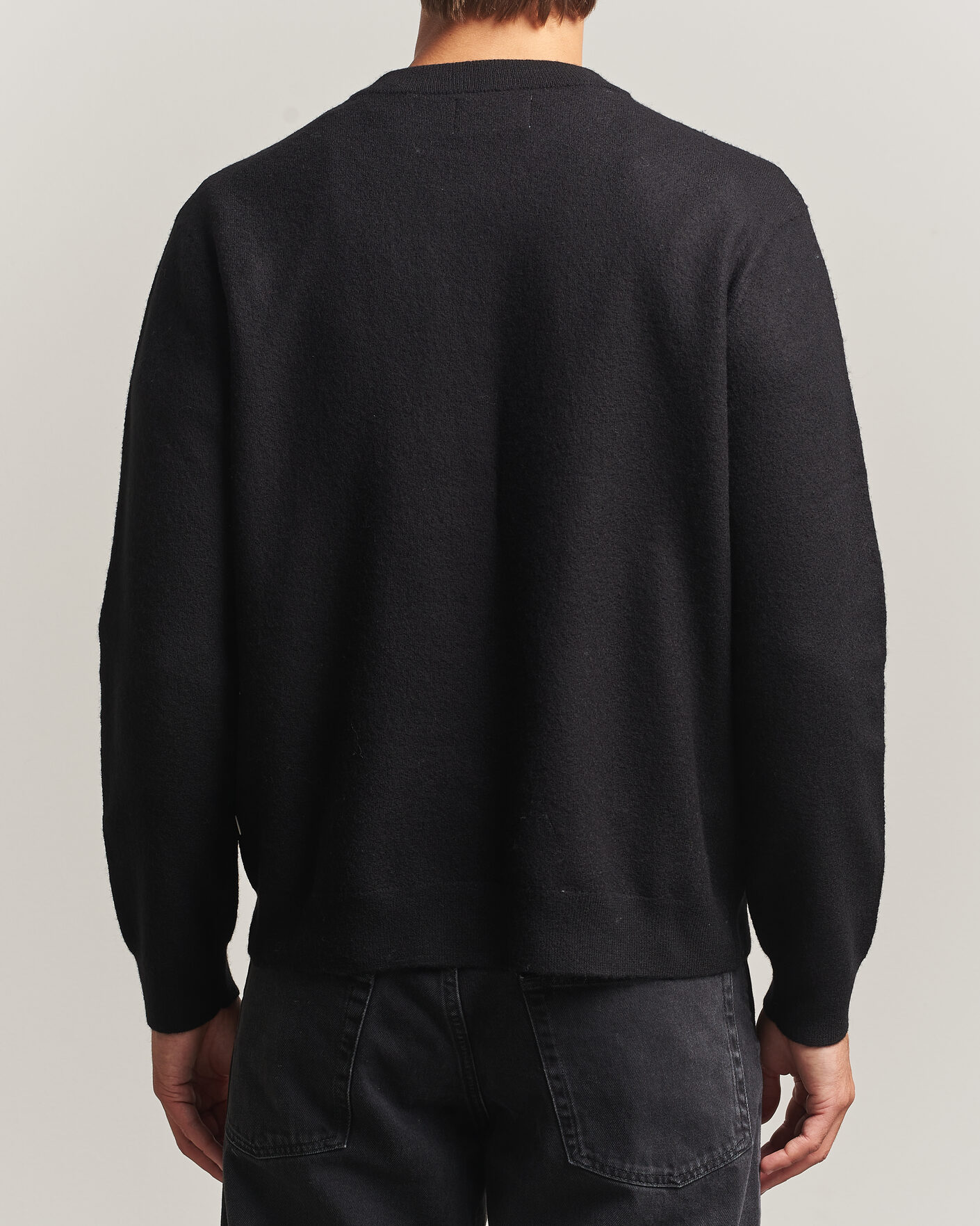 Hombres | Jerséis y prendas de punto | NN07 | Jasper Soft Boiled Wool Cardigan Black