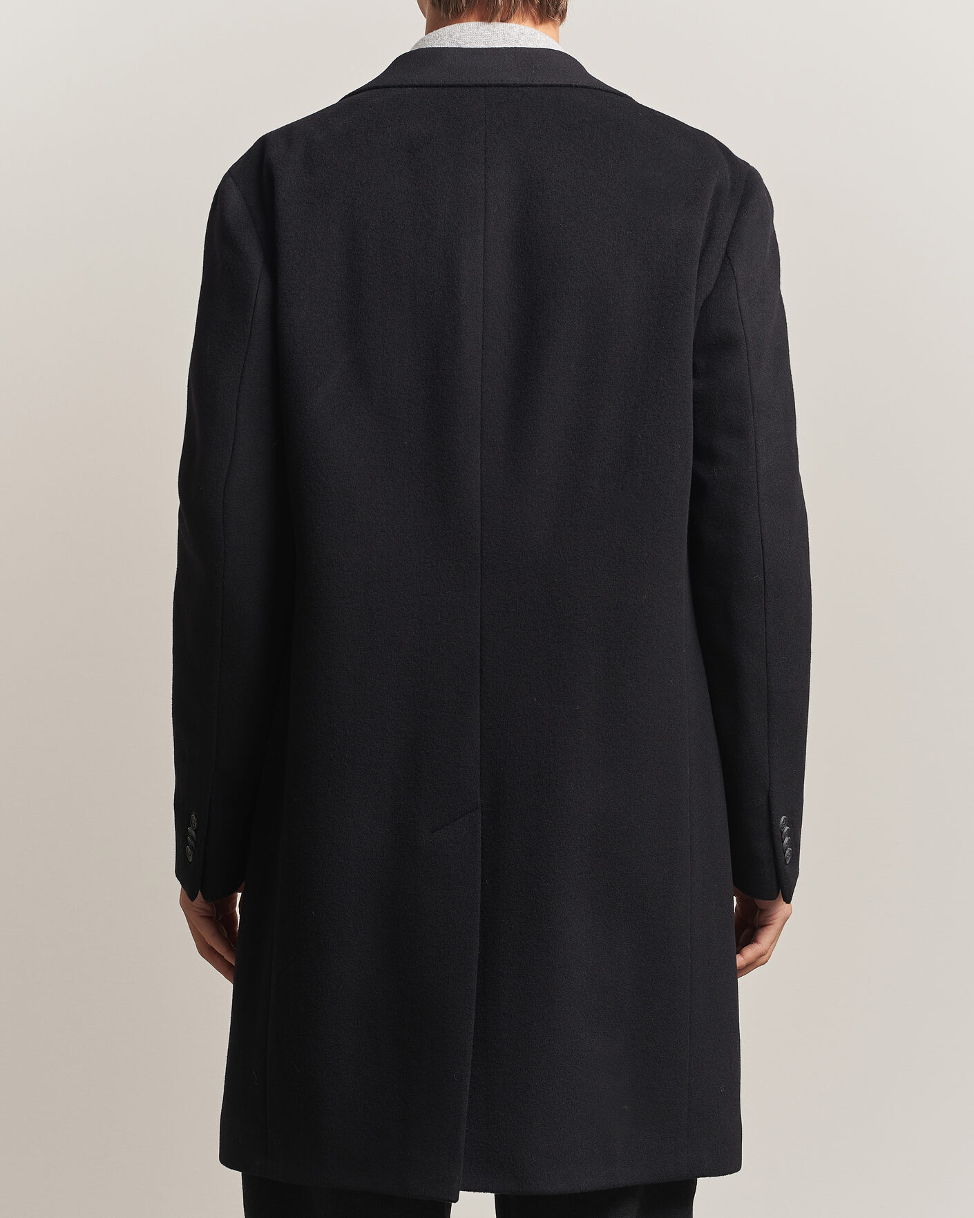 Hombres | Abrigos y chaquetas | Oscar Jacobson | Sergio Wool Coat Black