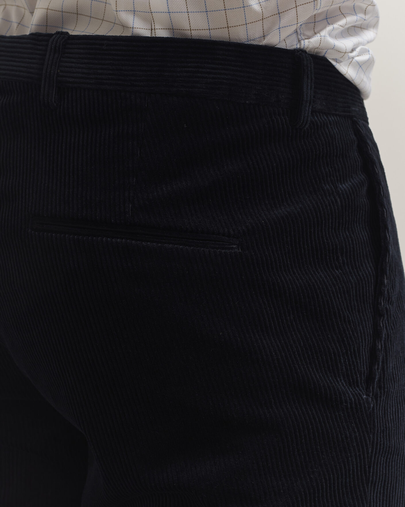 Hombres | Pantalones | Oscar Jacobson | Dandy Corduroy Trousers Navy