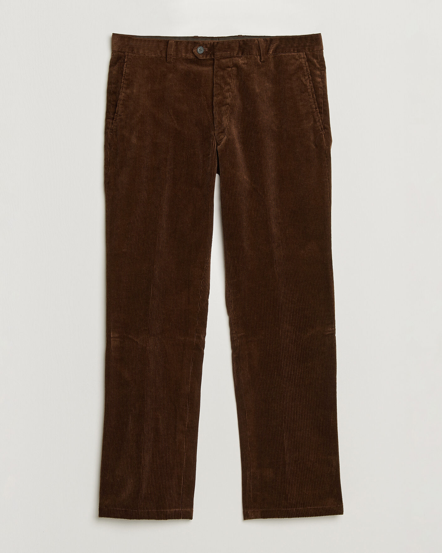 Hombres | Pantalones | Oscar Jacobson | Dandy Corduroy Trousers Brown