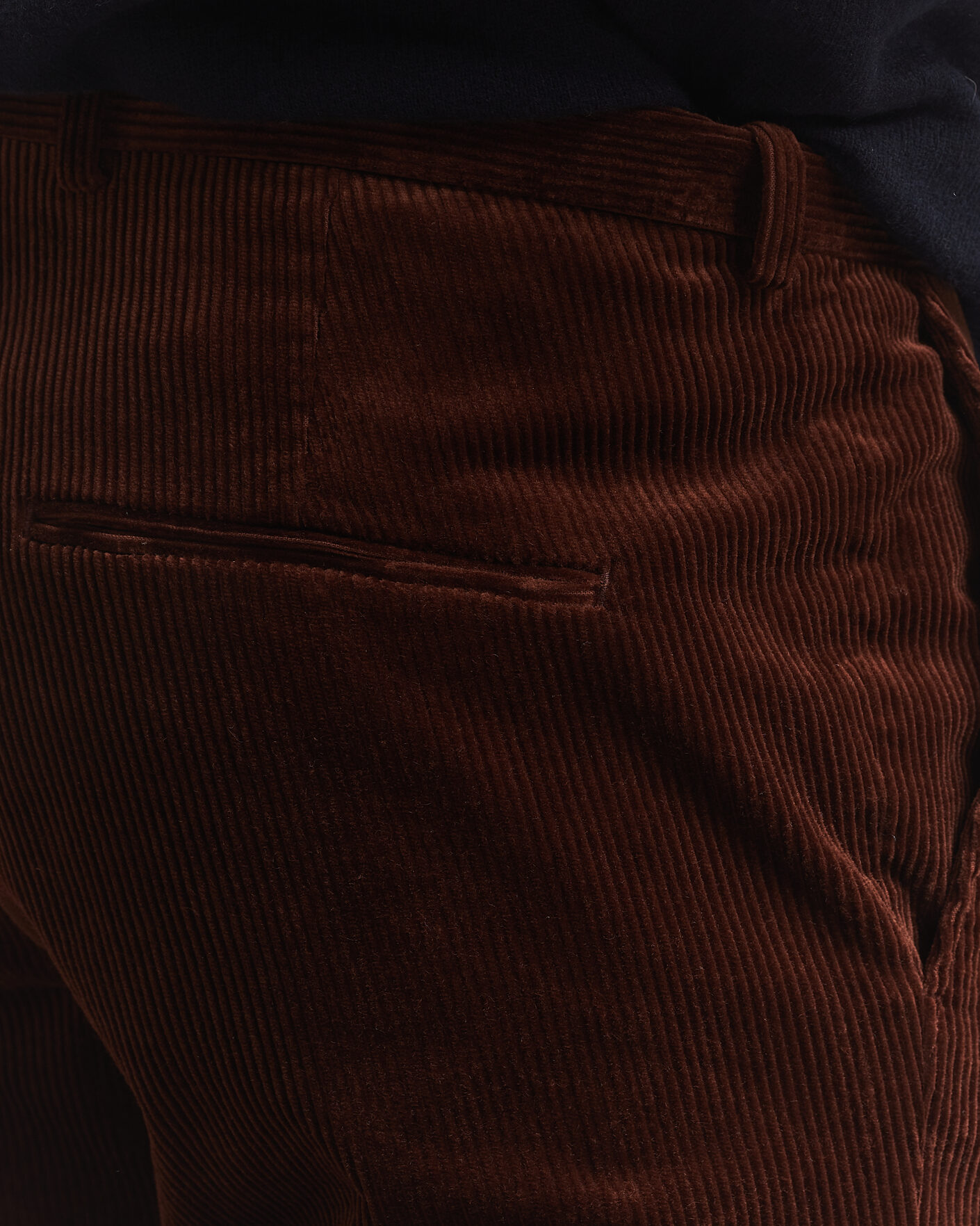 Hombres | Pantalones | Oscar Jacobson | Dandy Corduroy Trousers Brown