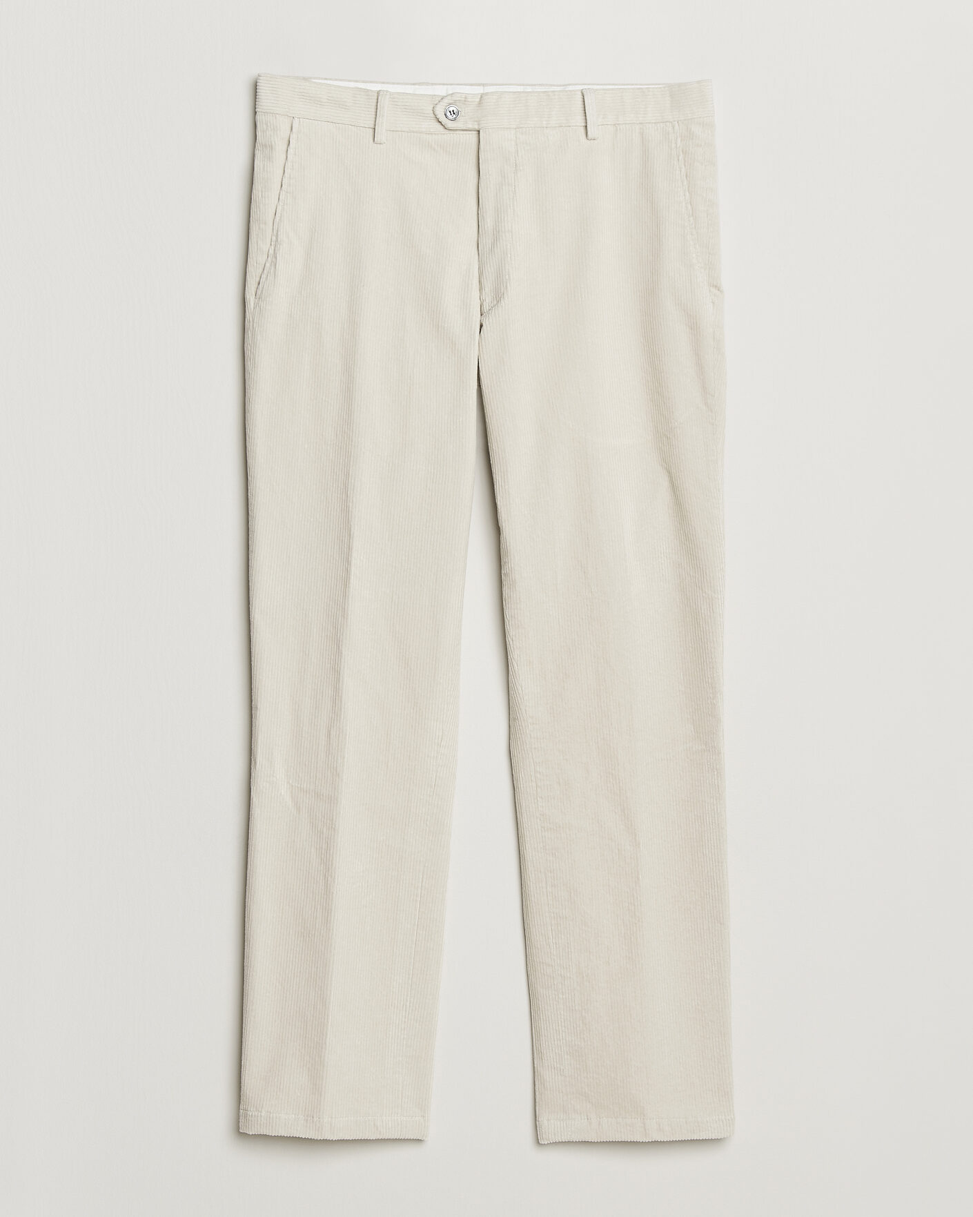 Hombres | Pantalones | Oscar Jacobson | Dandy Corduroy Trousers White