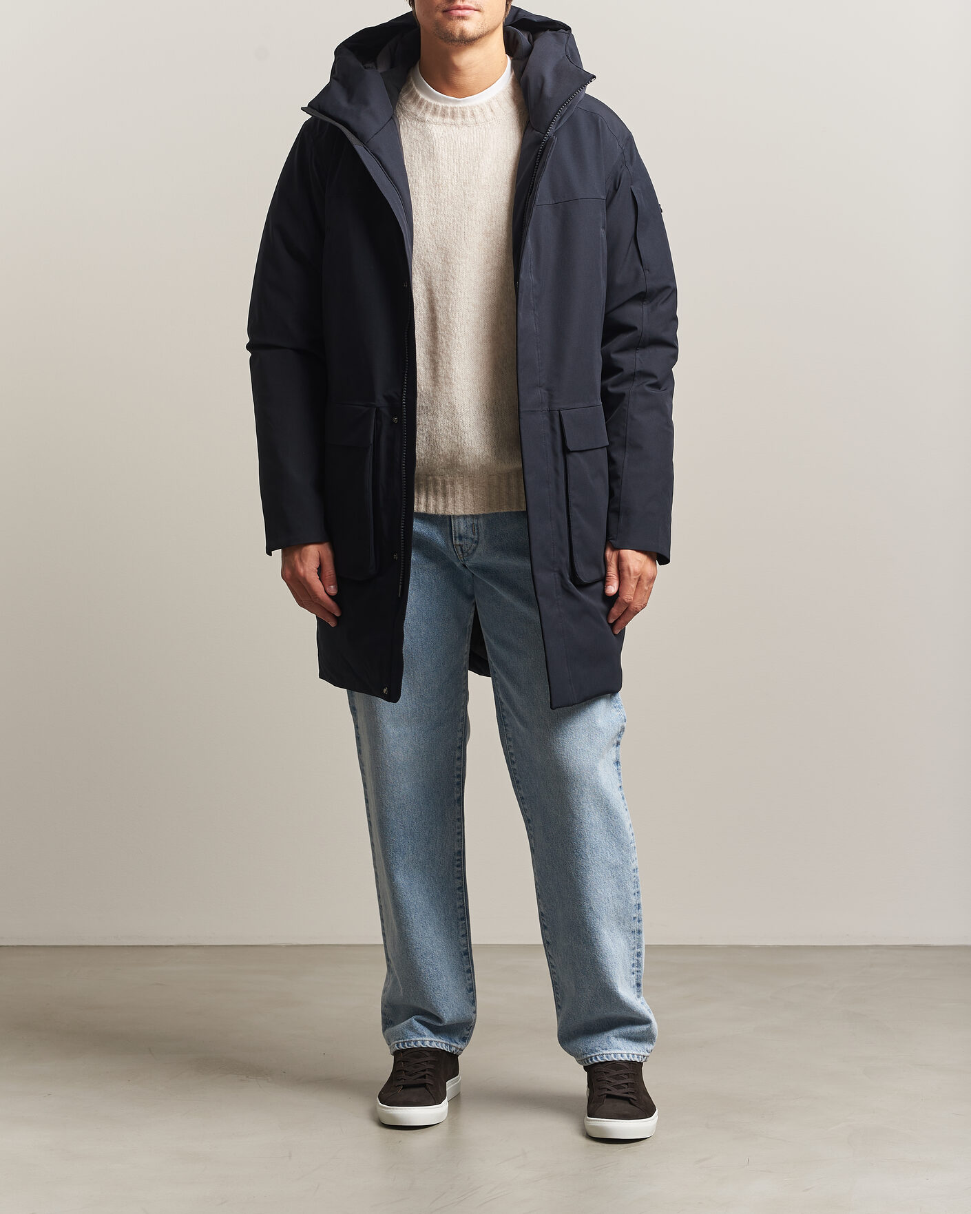 Hombres | Abrigos y chaquetas | Scandinavian Edition | Guard II Padded Parka Midnight Blue