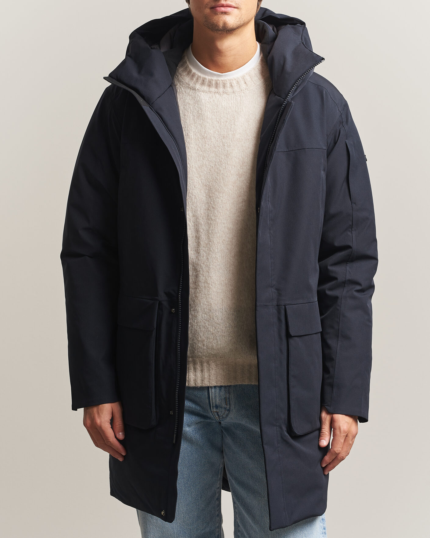 Hombres | Abrigos y chaquetas | Scandinavian Edition | Guard II Padded Parka Midnight Blue