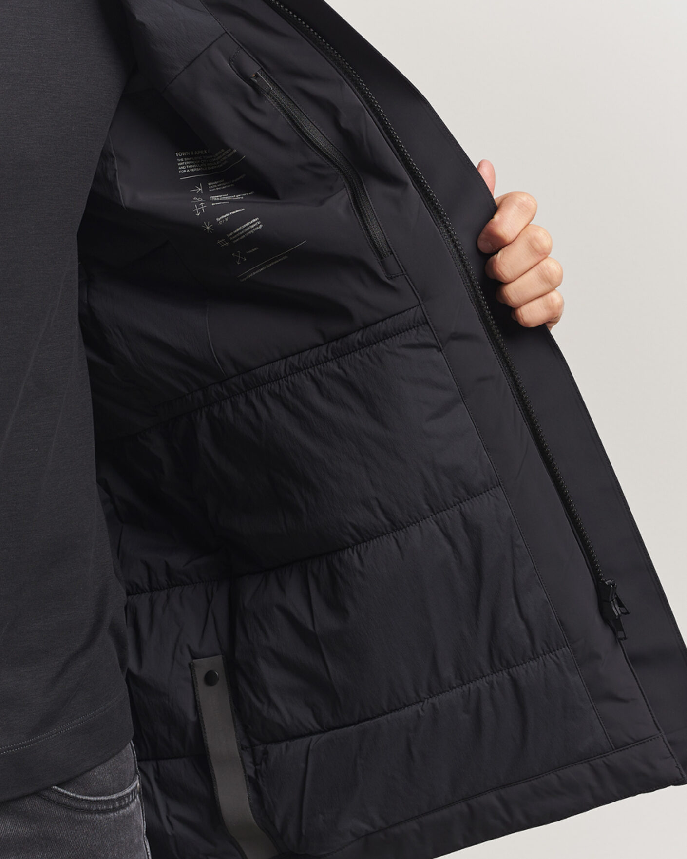 Hombres | Abrigos y chaquetas | Scandinavian Edition | Town II APEX Waterproof Lightweight Coat Graphite