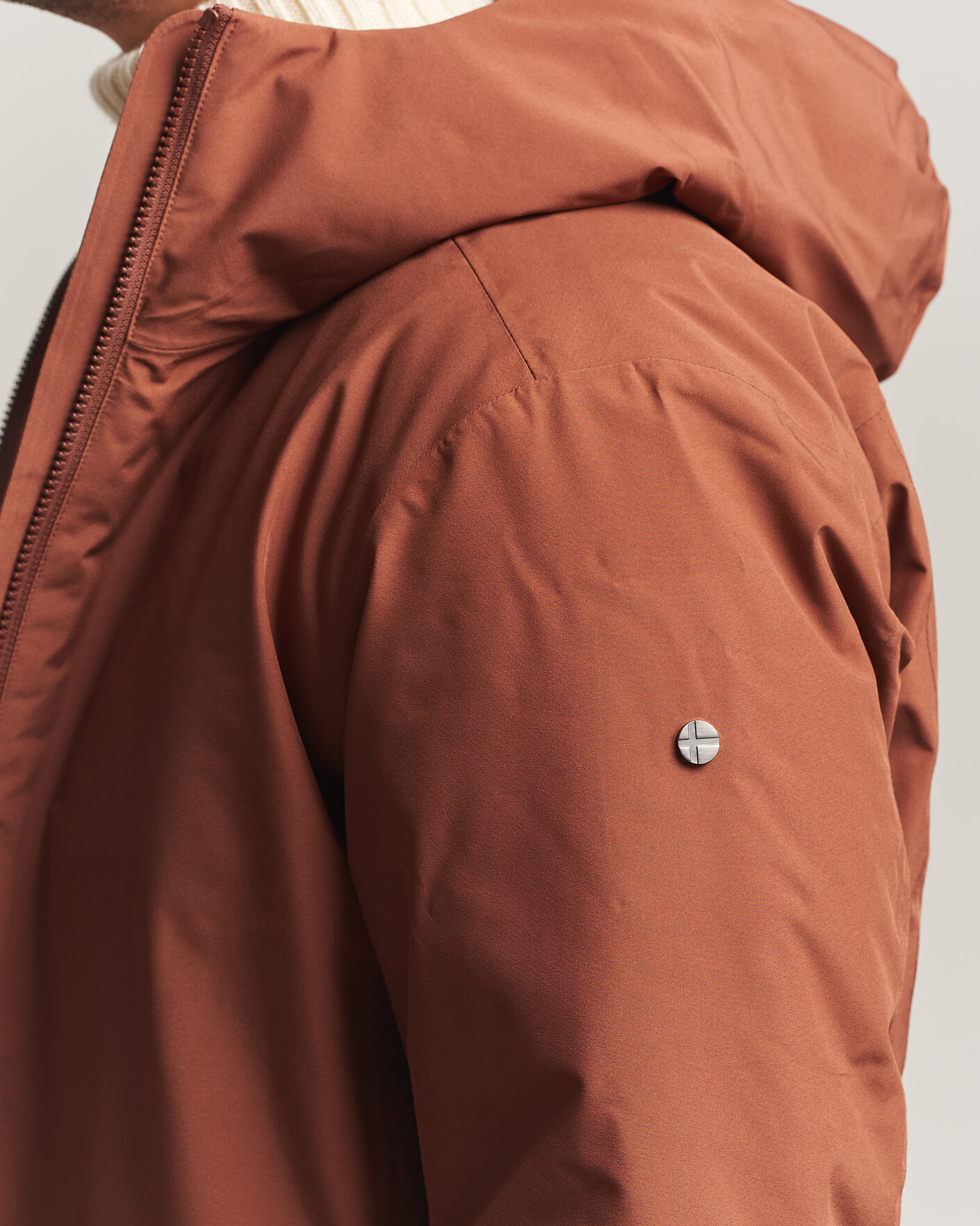 Hombres | Abrigos y chaquetas | Scandinavian Edition | Nimbus Padded Hood Jacket Red Clay