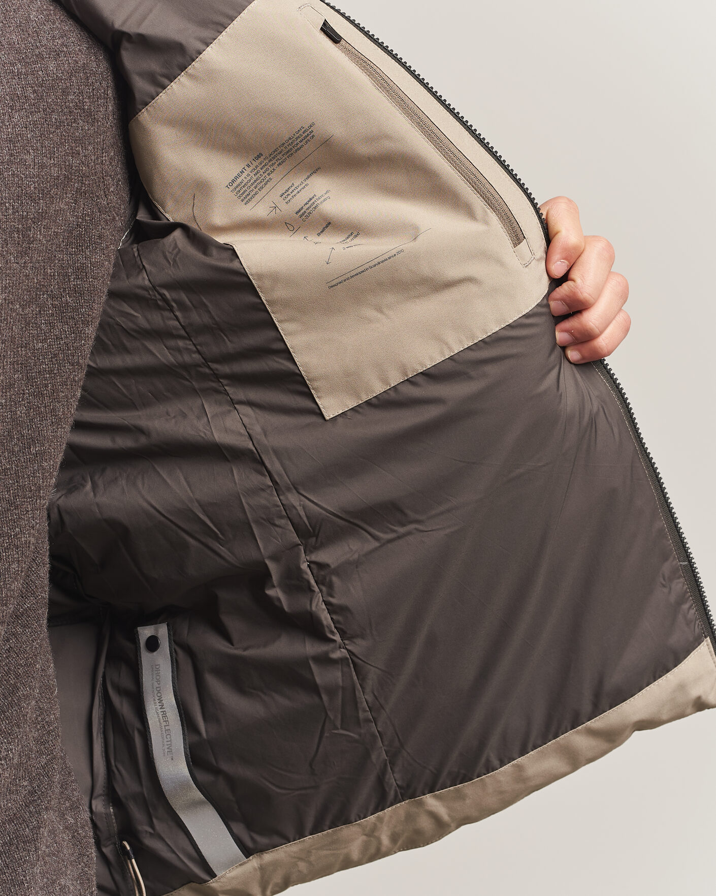 Hombres | Abrigos y chaquetas | Scandinavian Edition | Torrent II Hooded Puffer Jacket Sand