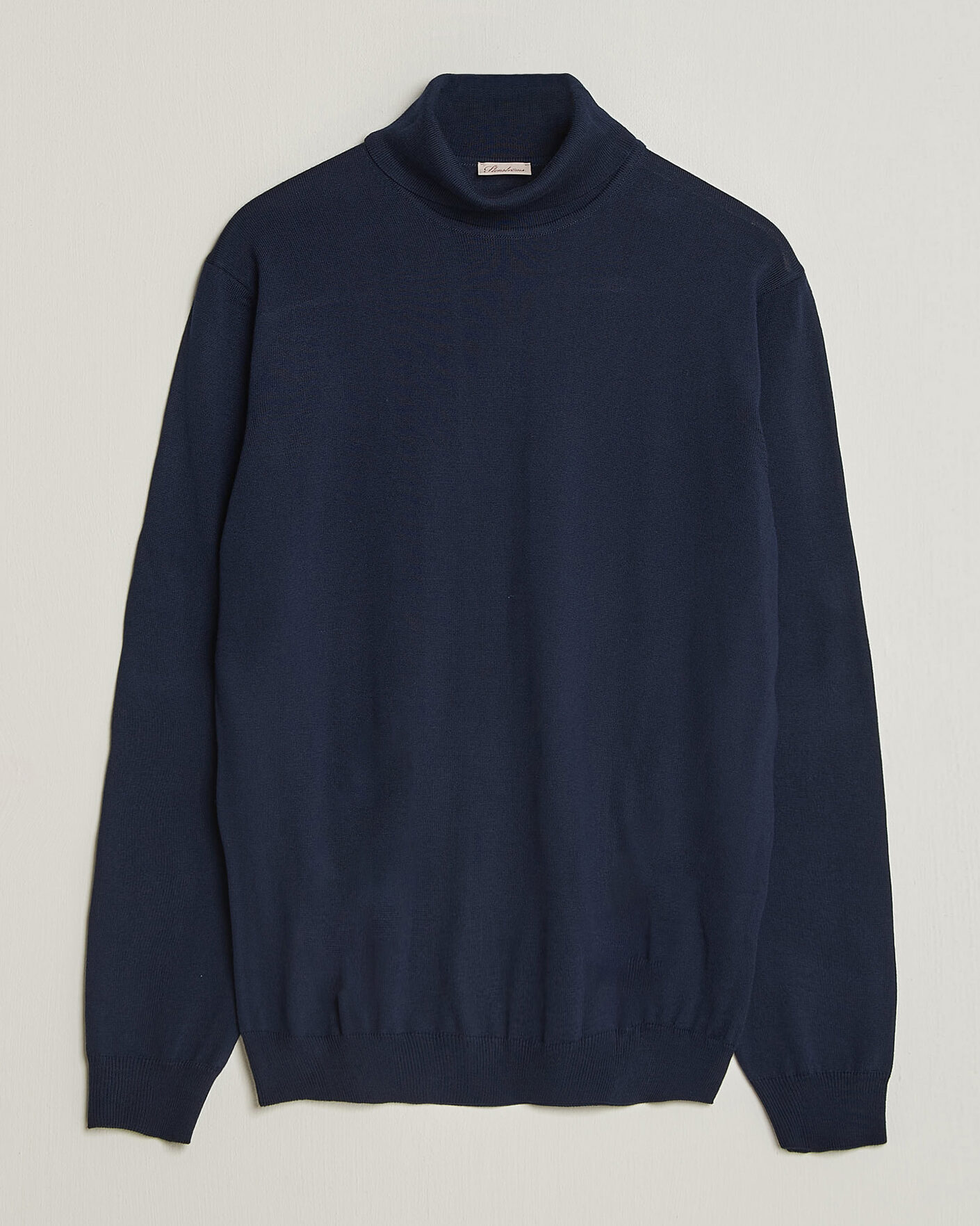 Hombres | Jerséis y prendas de punto | Stenströms | Merino Rollneck Navy