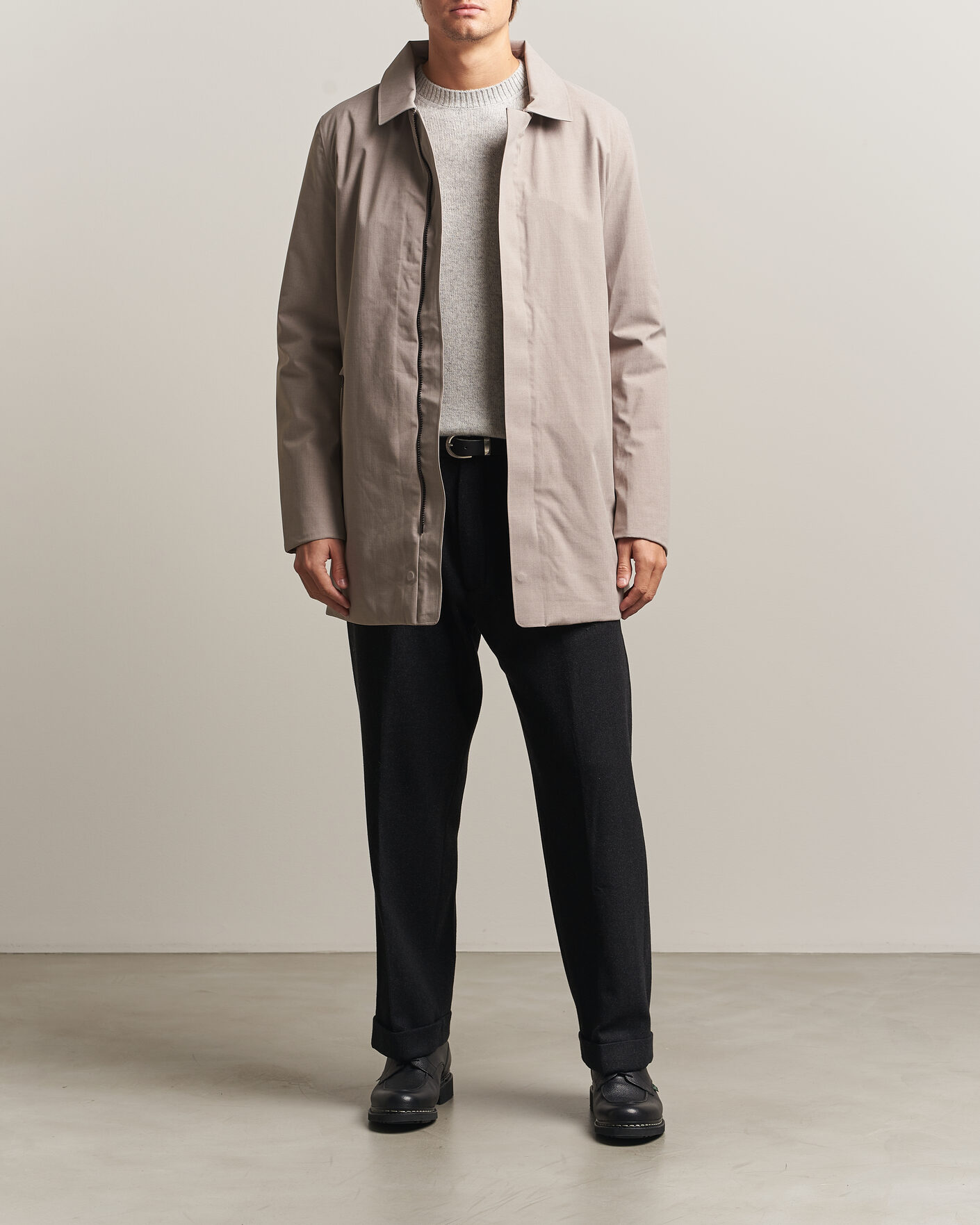 Hombres | Abrigos y chaquetas | UBR | Regulator Herringbone Coat Drift Wood