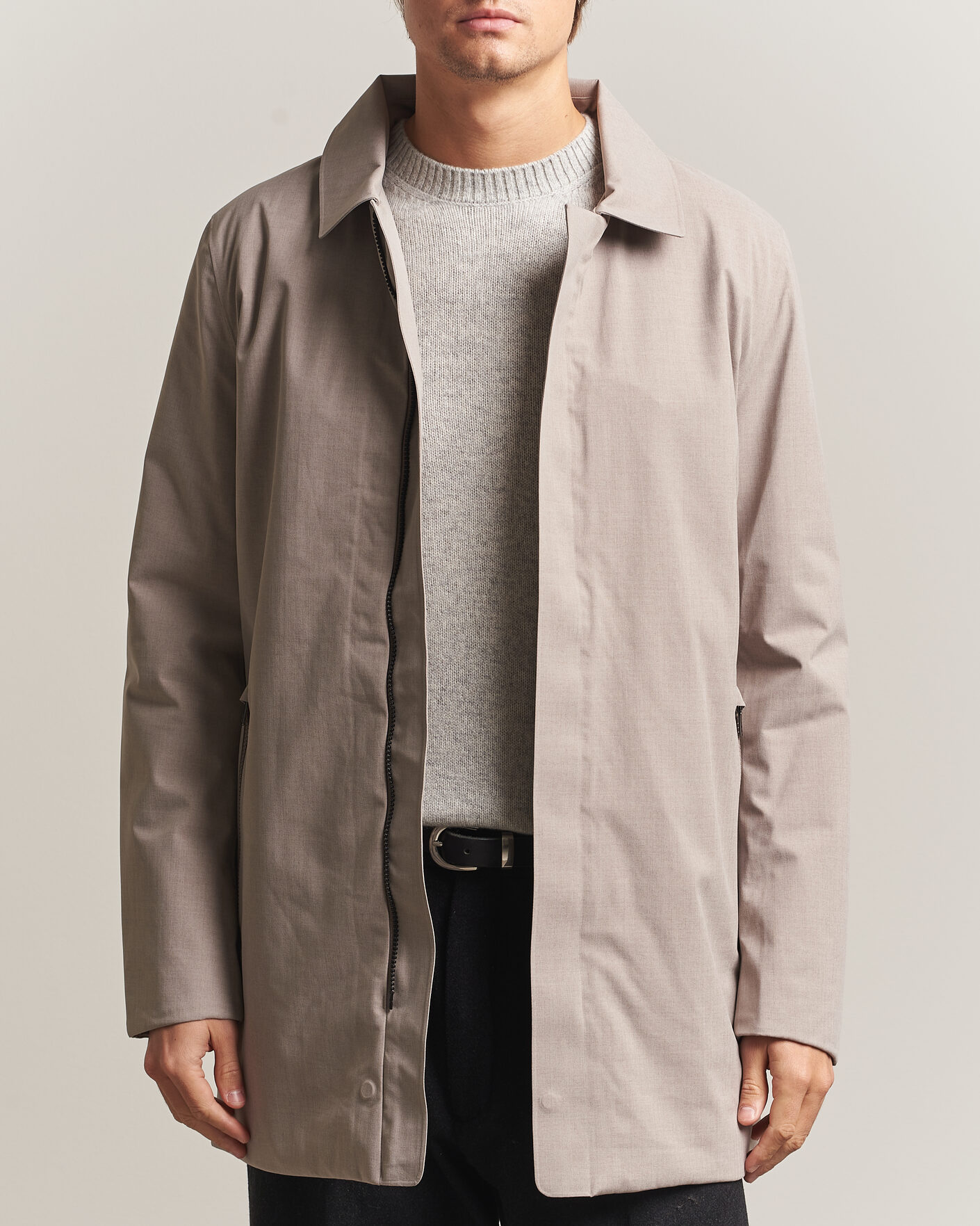 Hombres | Abrigos y chaquetas | UBR | Regulator Herringbone Coat Drift Wood