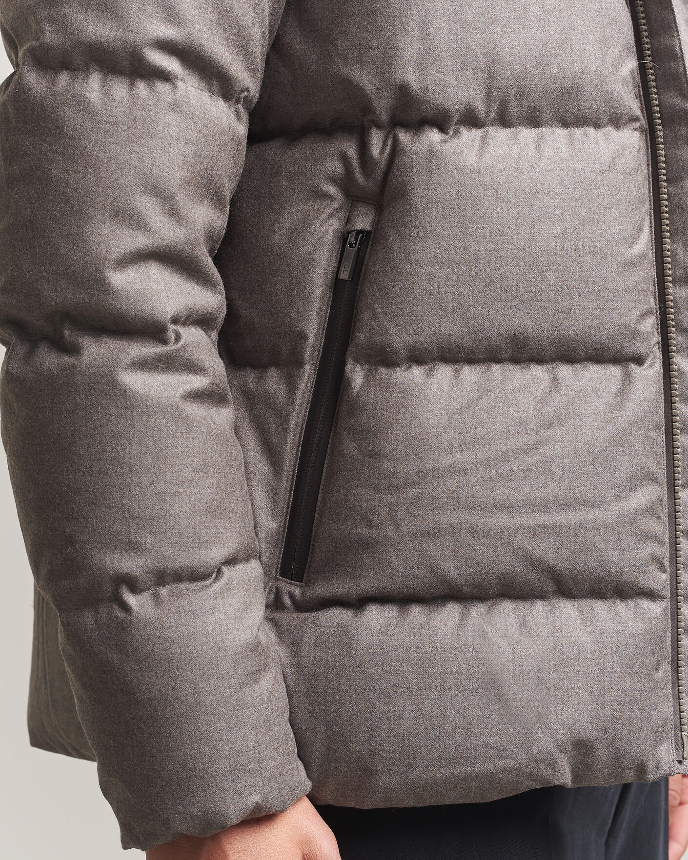 Hombres | Abrigos y chaquetas | UBR | Concord Jacket Savile Grey Melange Wool