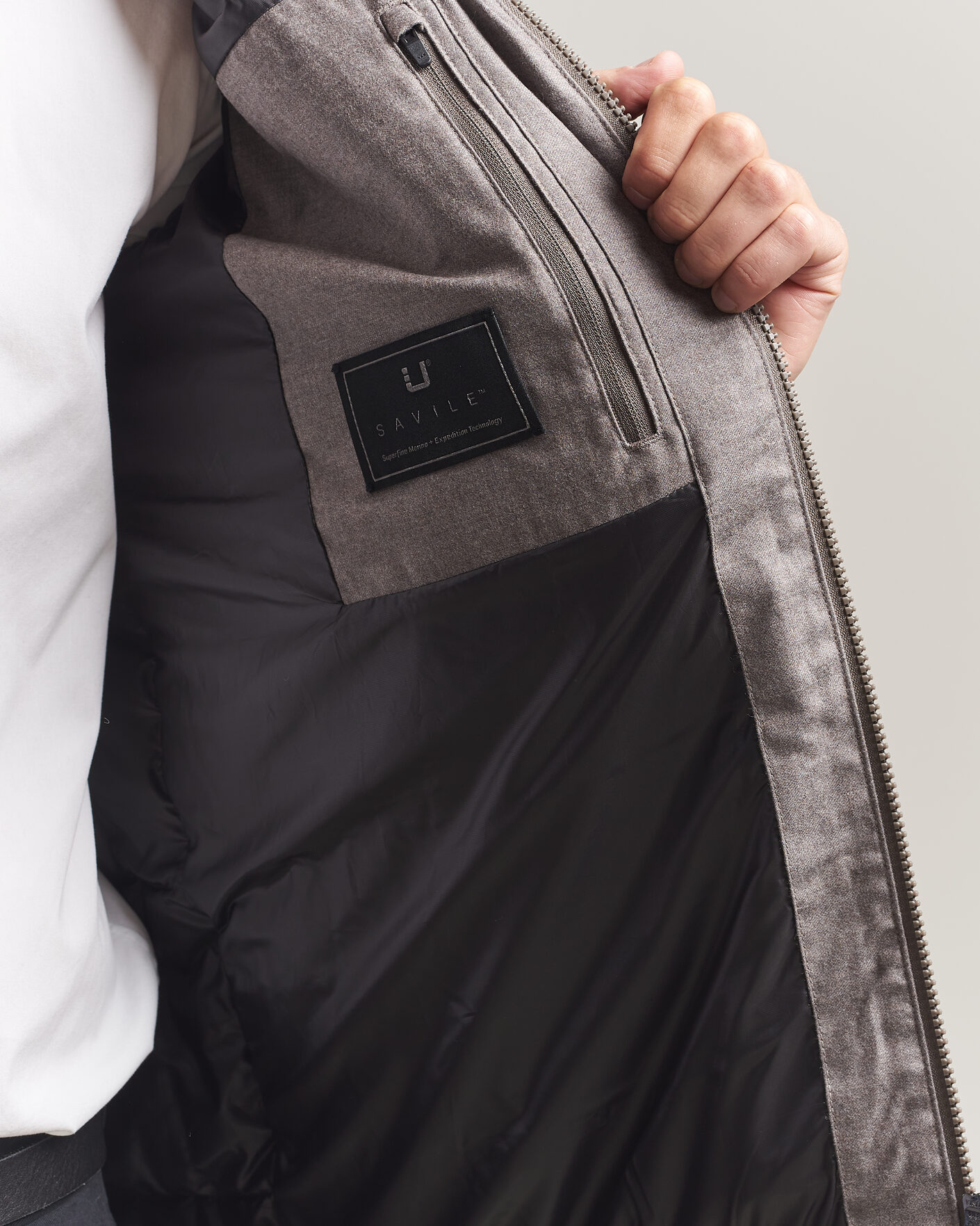 Hombres | Abrigos y chaquetas | UBR | Concord Jacket Savile Grey Melange Wool