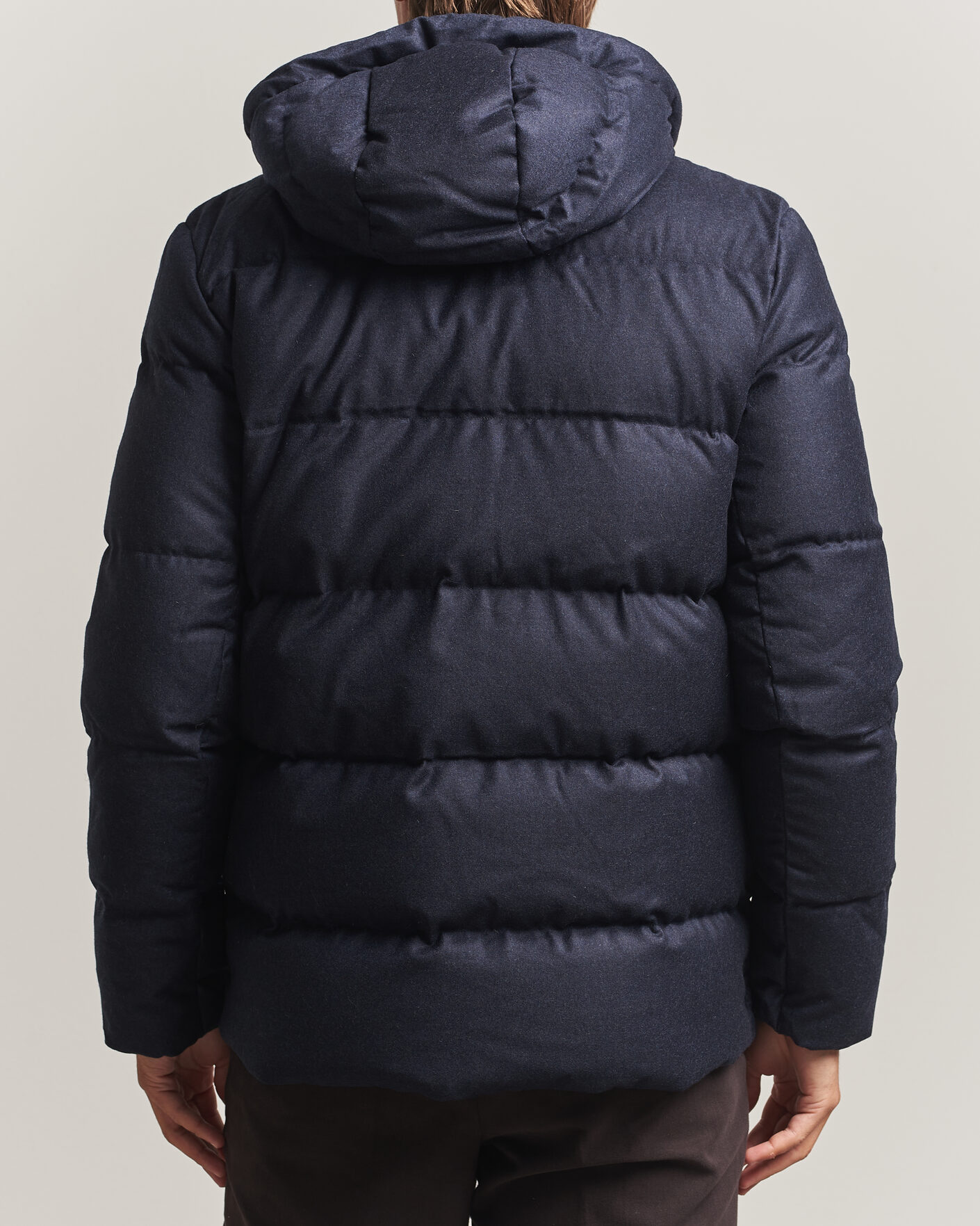 Hombres | Abrigos y chaquetas | UBR | Concord Jacket Savile Navy Melange Wool