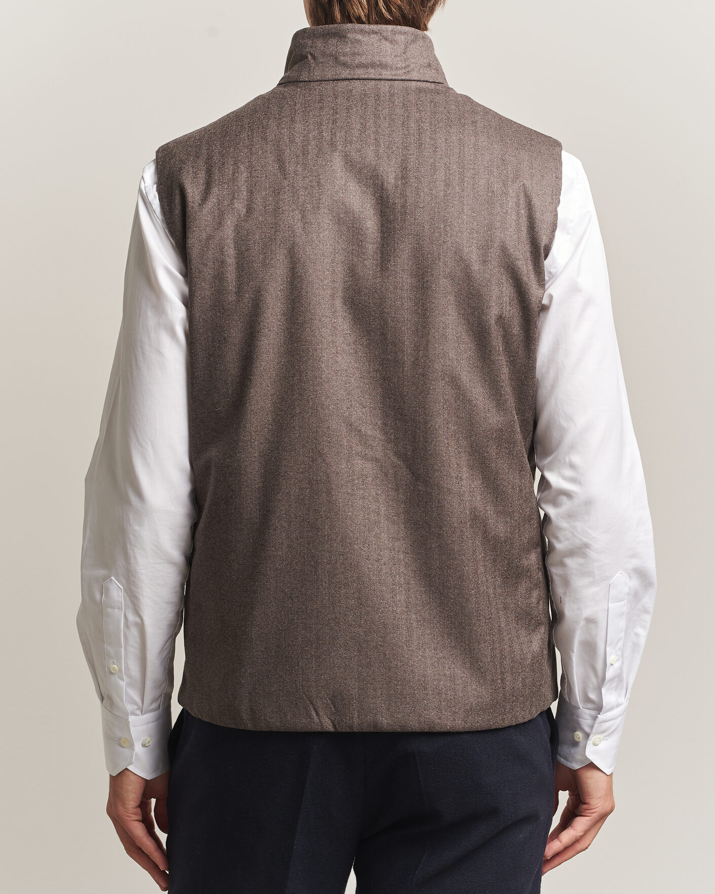 Hombres | Chalecos | UBR | Raptor Lightweight Vest Savile Brown Herringbone