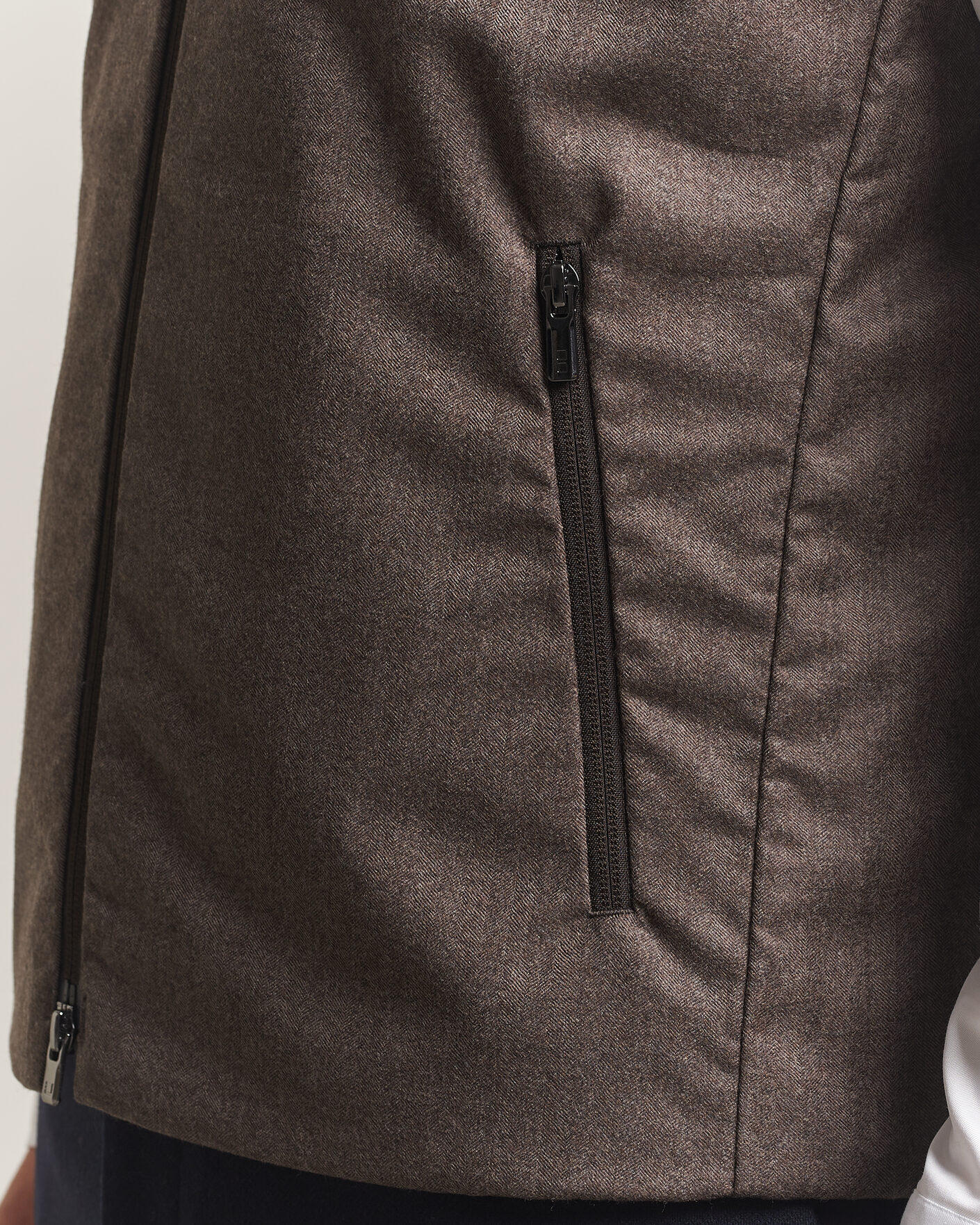 Hombres | Chalecos | UBR | Raptor Lightweight Vest Savile Brown Herringbone