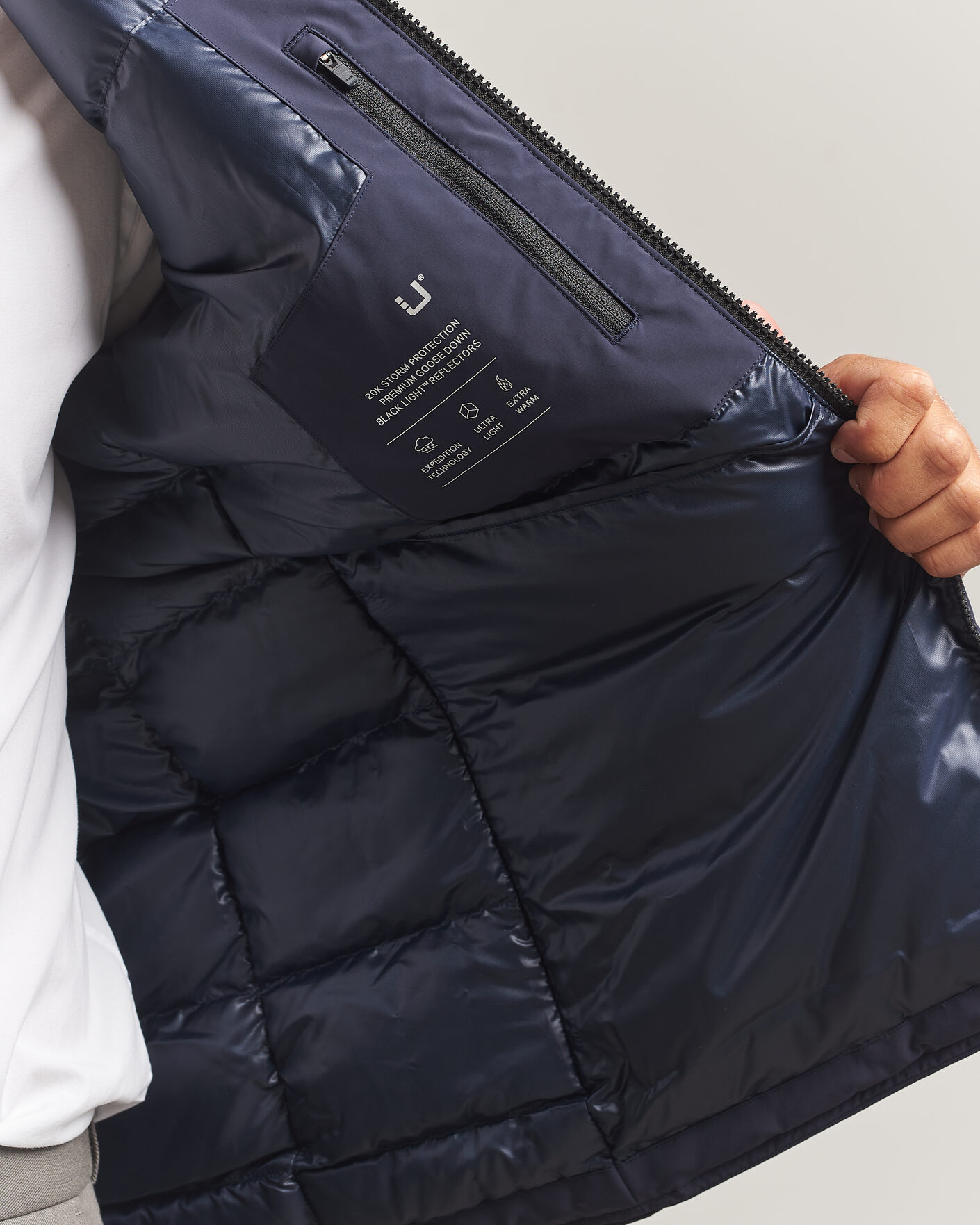 Hombres | Abrigos y chaquetas | UBR | Phantom Down Jacket Navy