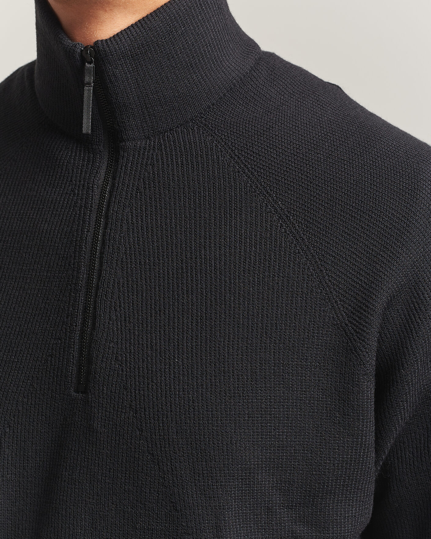 Hombres | Jerséis y prendas de punto | Arc'teryx Veilance | Conic Wool Half-Zip Black