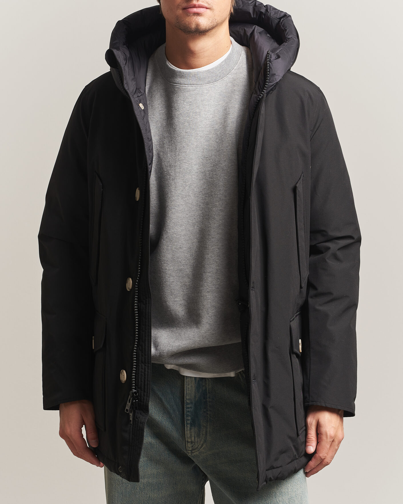 Hombres | Abrigos y chaquetas | Woolrich | Arctic Parka No Fur Black