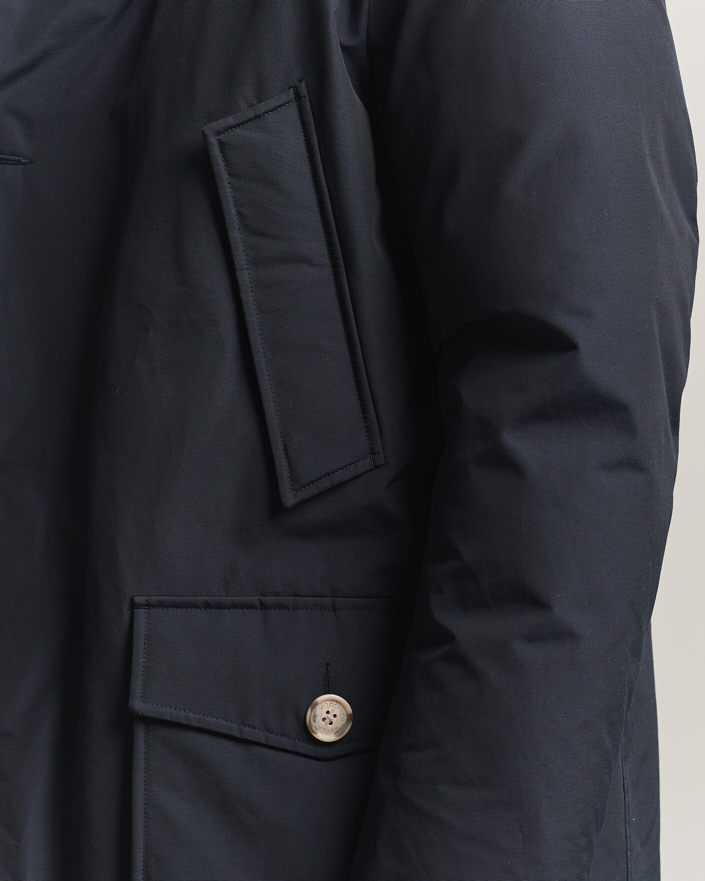 Hombres | Abrigos y chaquetas | Woolrich | Arctic Parka No Fur Melton Blue