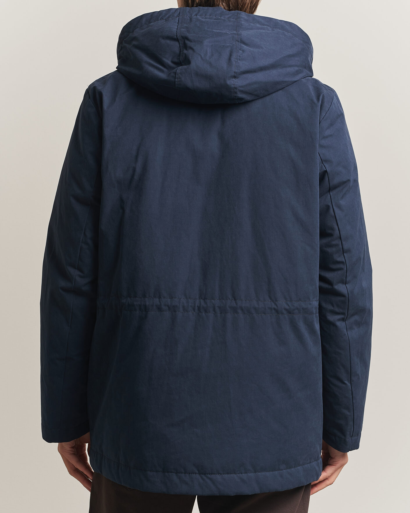Hombres | Abrigos y chaquetas | Woolrich | Mountain Cloth Parka Melton Blue