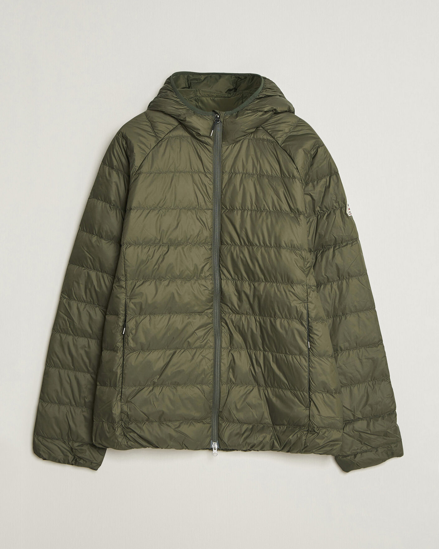 Hombres | Abrigos y chaquetas | Pyrenex | Guzet Hooded Down Jacket Deep Khaki