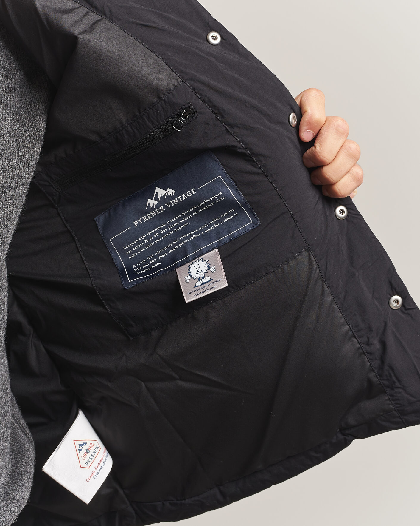 Hombres | Abrigos y chaquetas | Pyrenex | Fiery Down Jacket Black