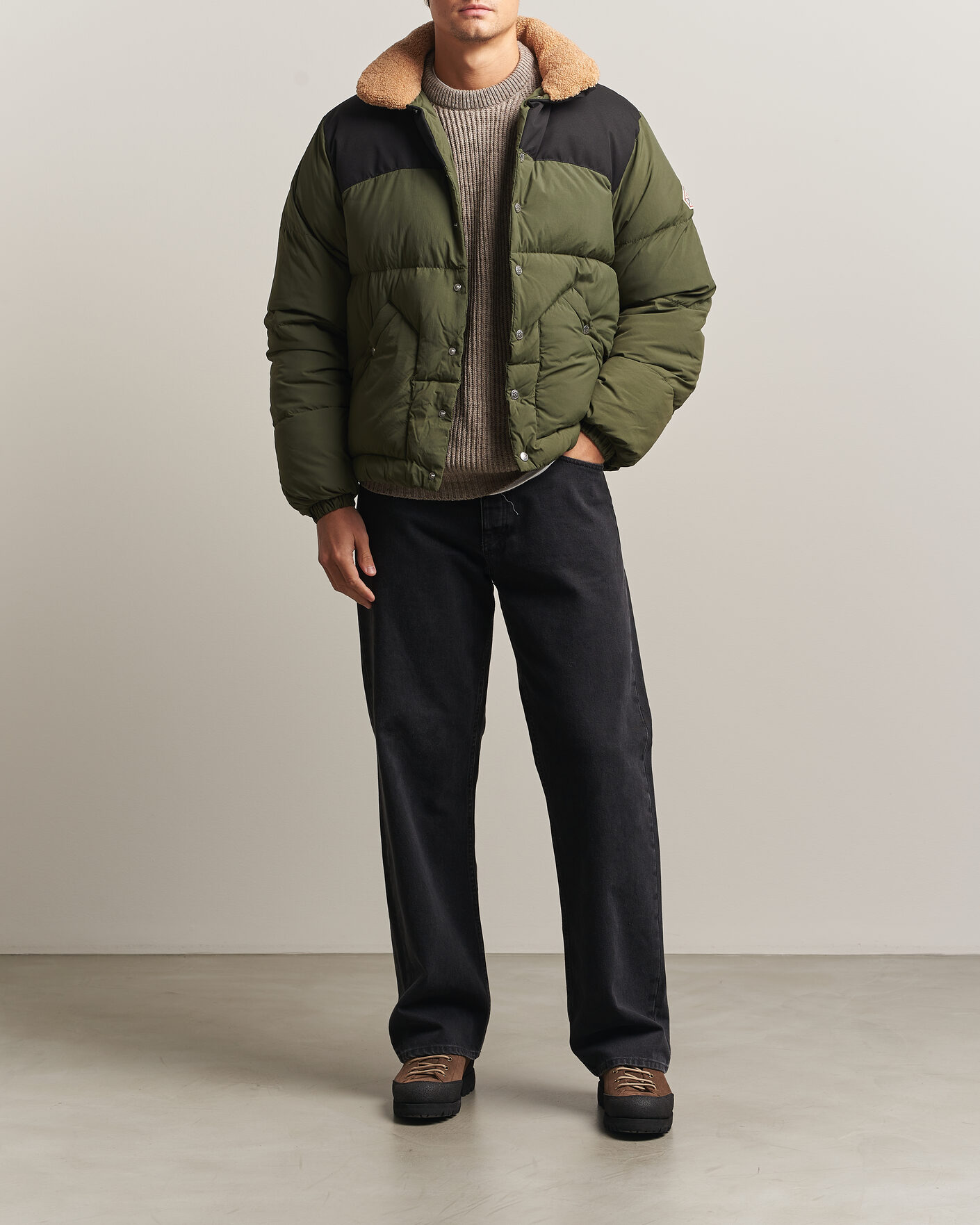 Hombres | Abrigos y chaquetas | Pyrenex | Fiery Down Jacket Deep Khaki