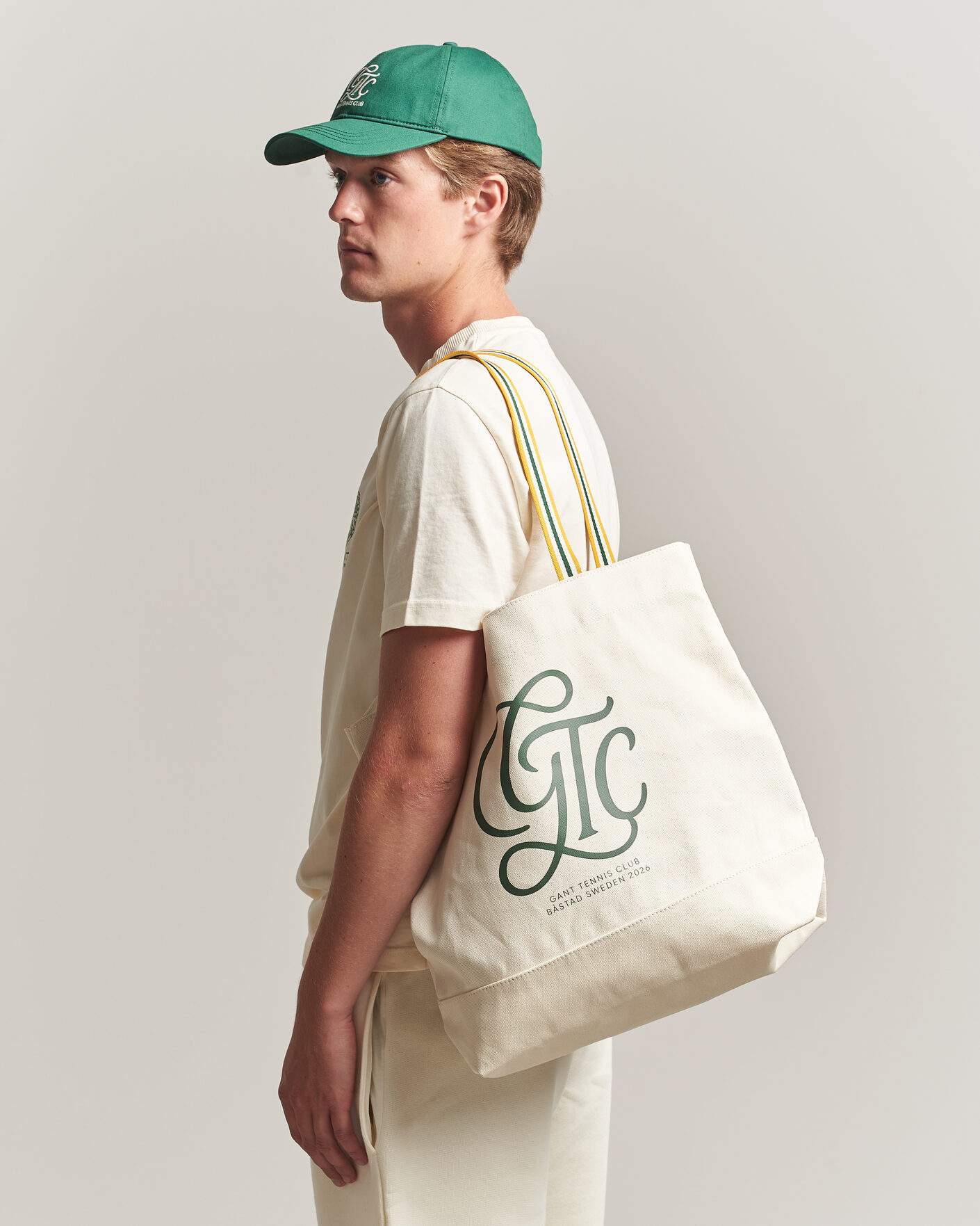 Hombres | Bolsos | Gant | Tournament Tote Bag Cream
