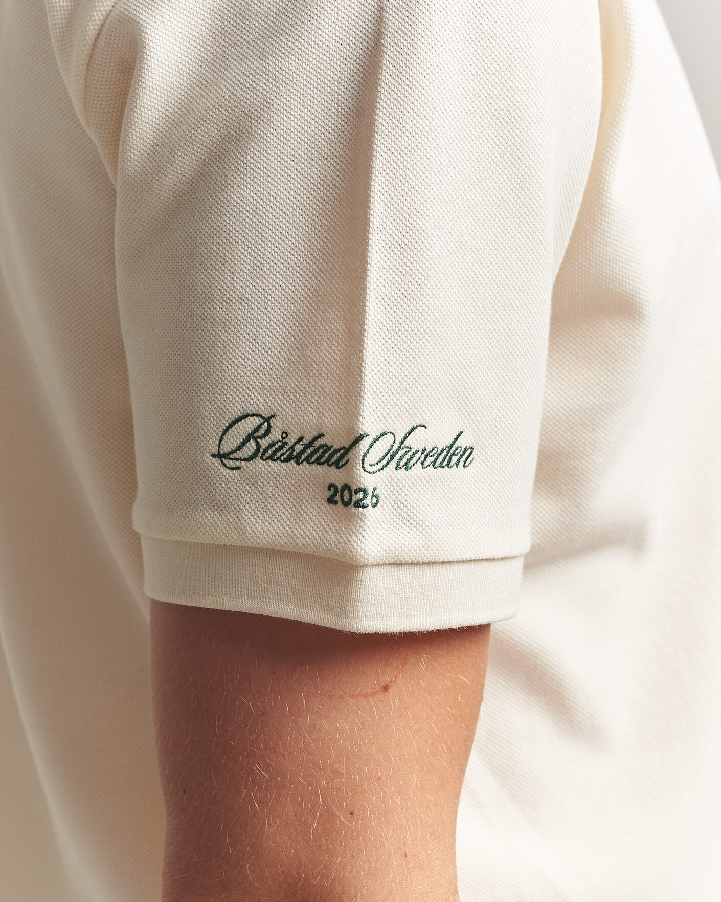 Hombres | Polos | Gant | Tournament Pique Cream