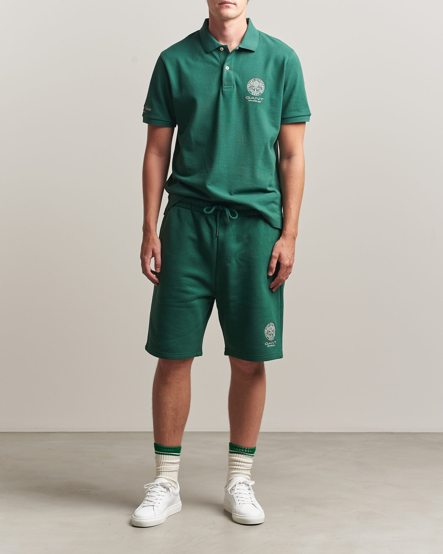 Hombres | Polos | Gant | Tournament Pique Green