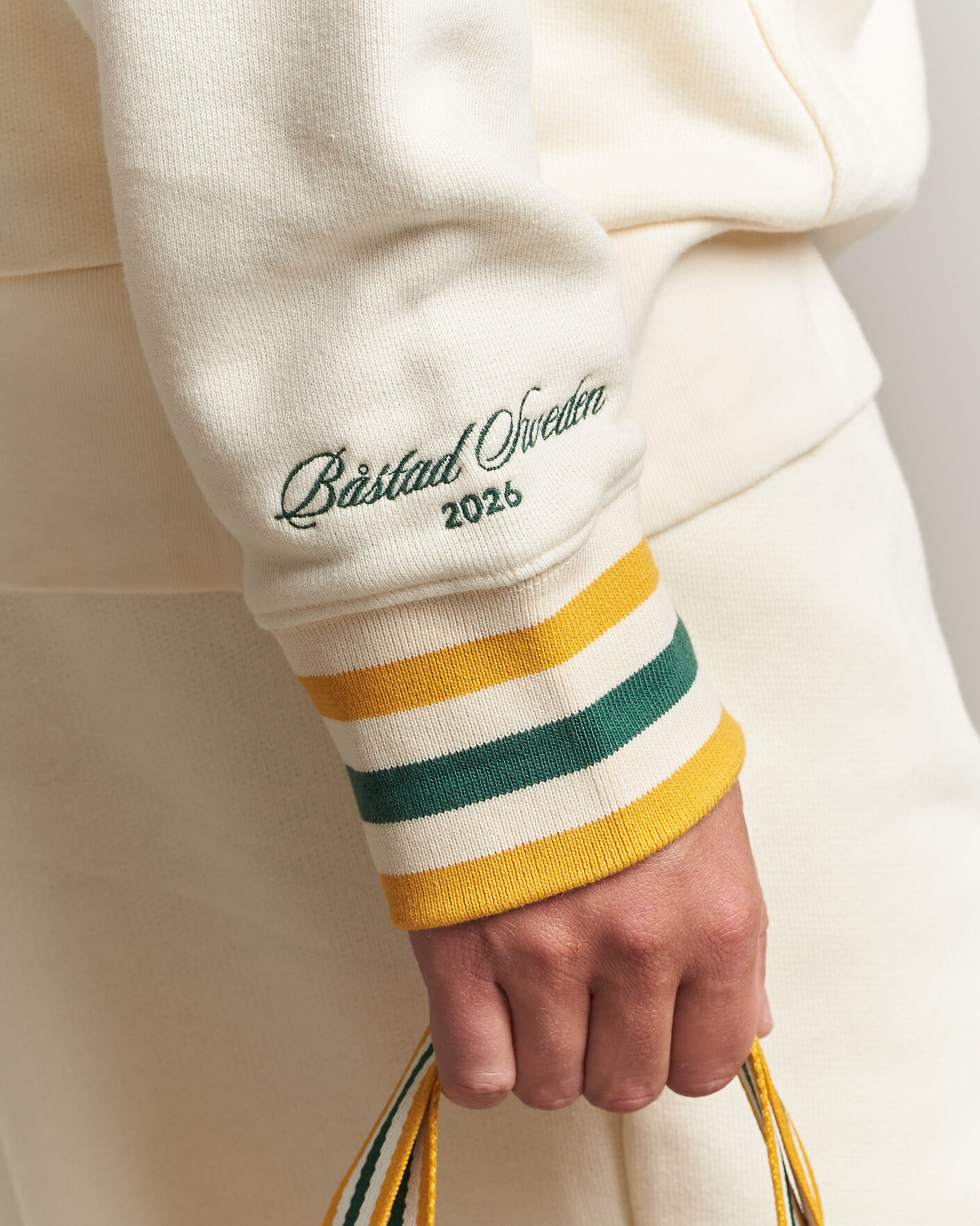 Hombres | Jerséis y prendas de punto | Gant | Tournament Hoodie Cream