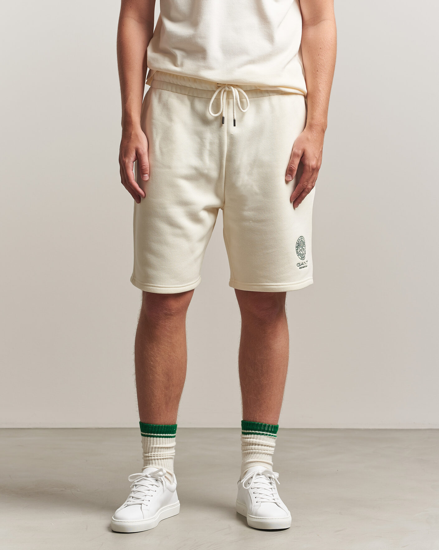 Hombres | Pantalones cortos | Gant | Tournament Shorts Cream