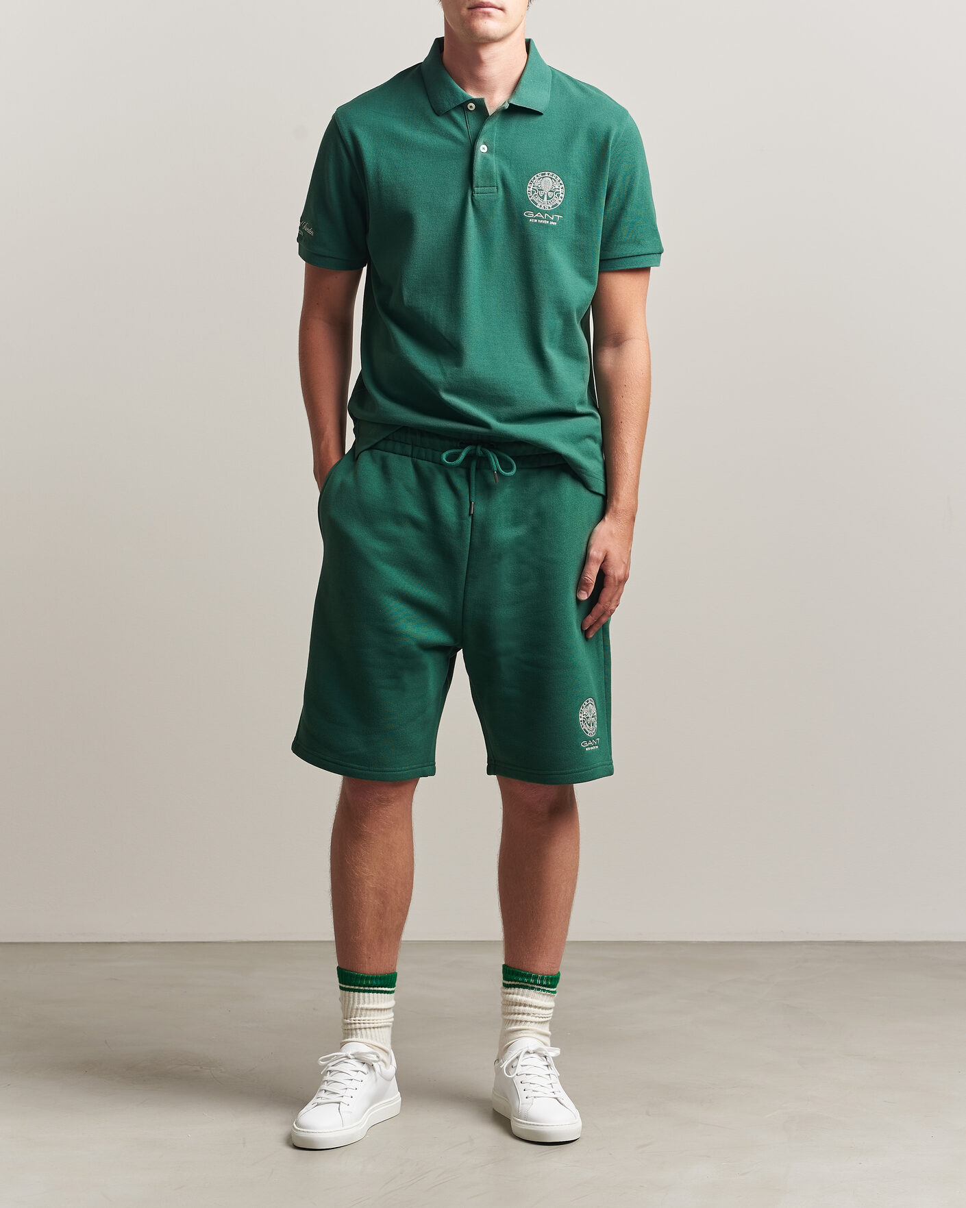 Hombres | Pantalones cortos | Gant | Tournament Shorts Green
