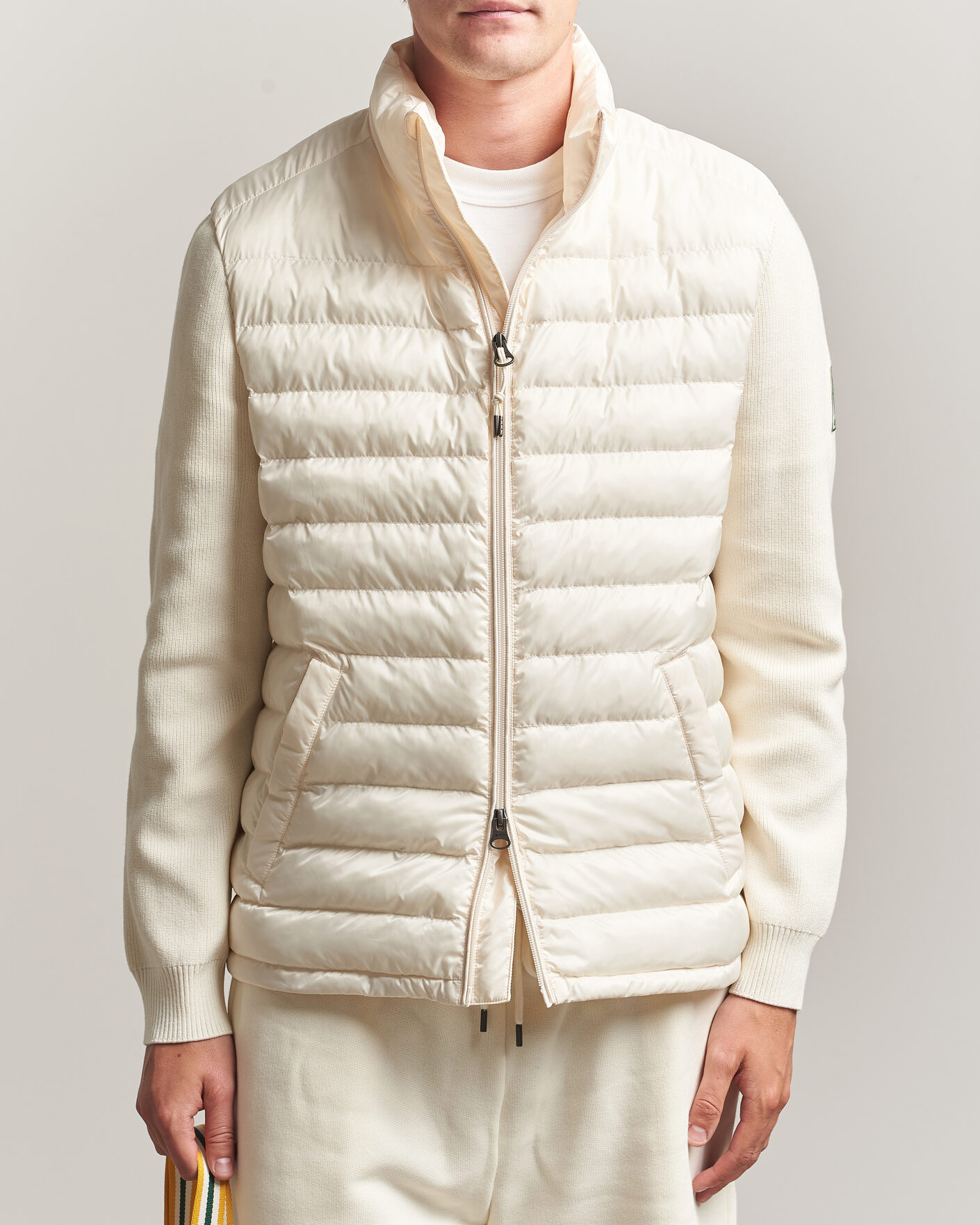 Hombres | Abrigos y chaquetas | Gant | Tournament Mixed Media Jacket Cream