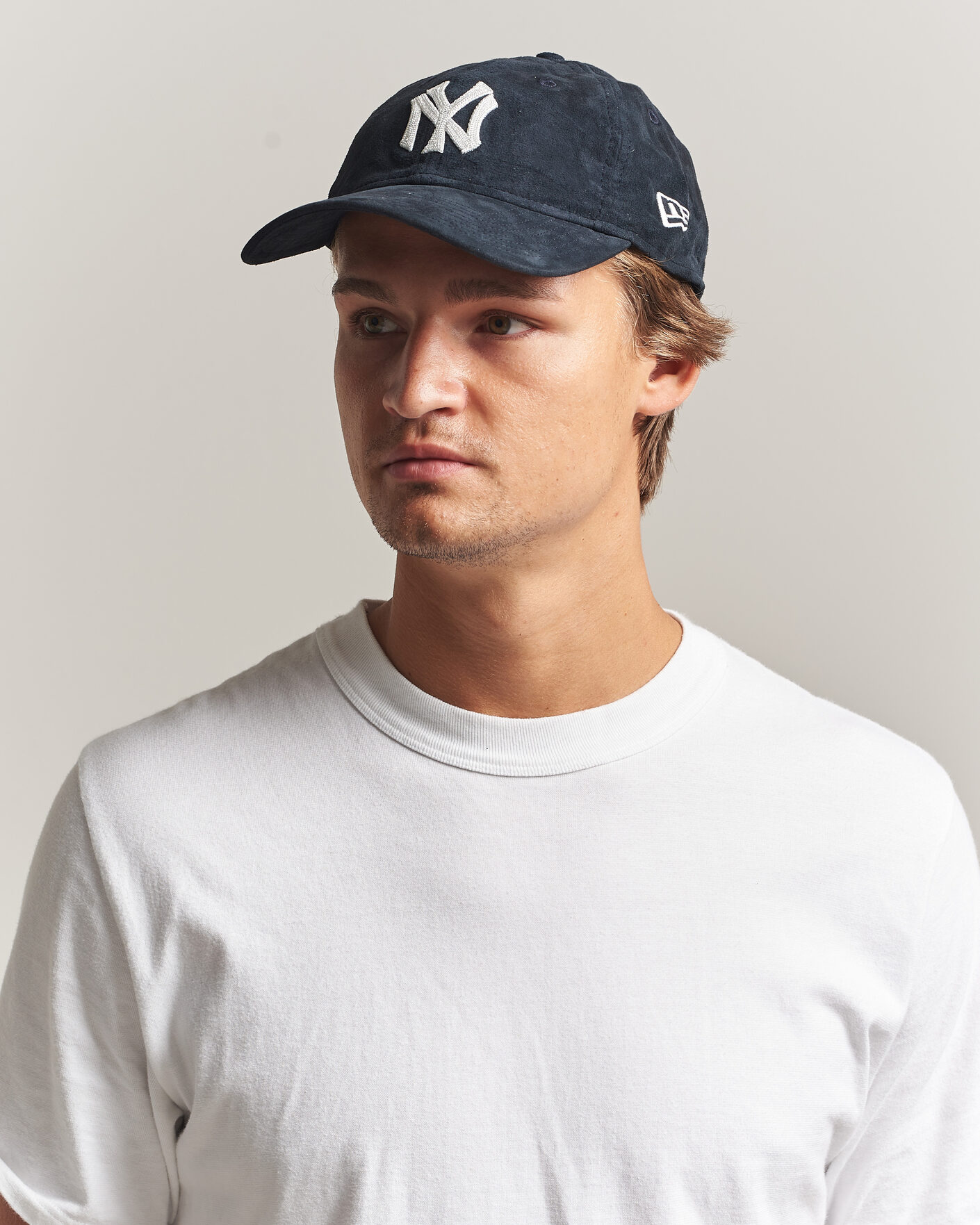 Hombres | Sombreros y gorras | New Era | 9Twenty Suede New York Yankees Cap Navy