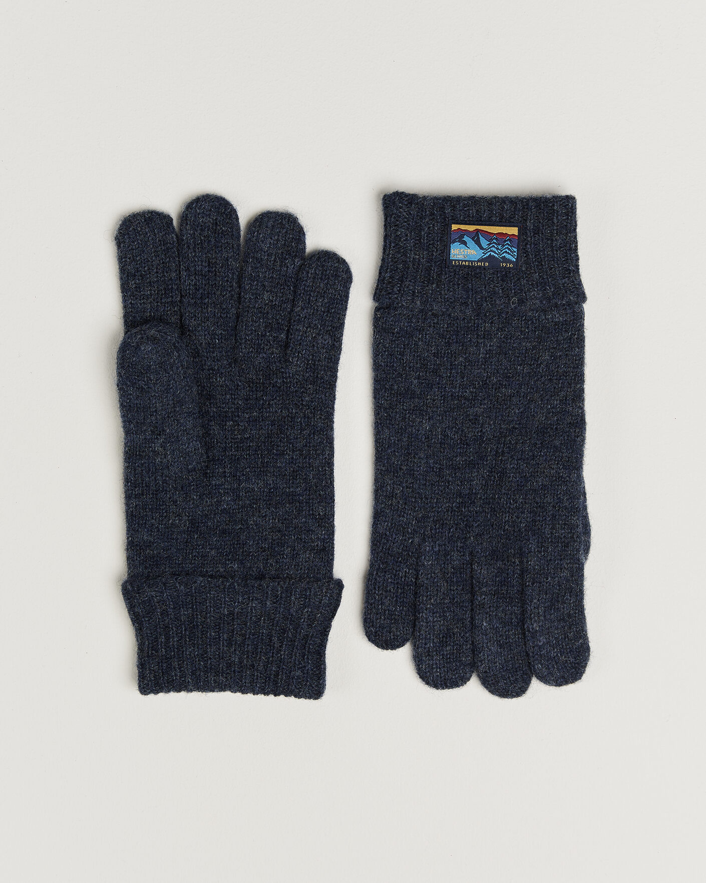 Hombres | Guantes | Hestra | Raggwool Glove Navy