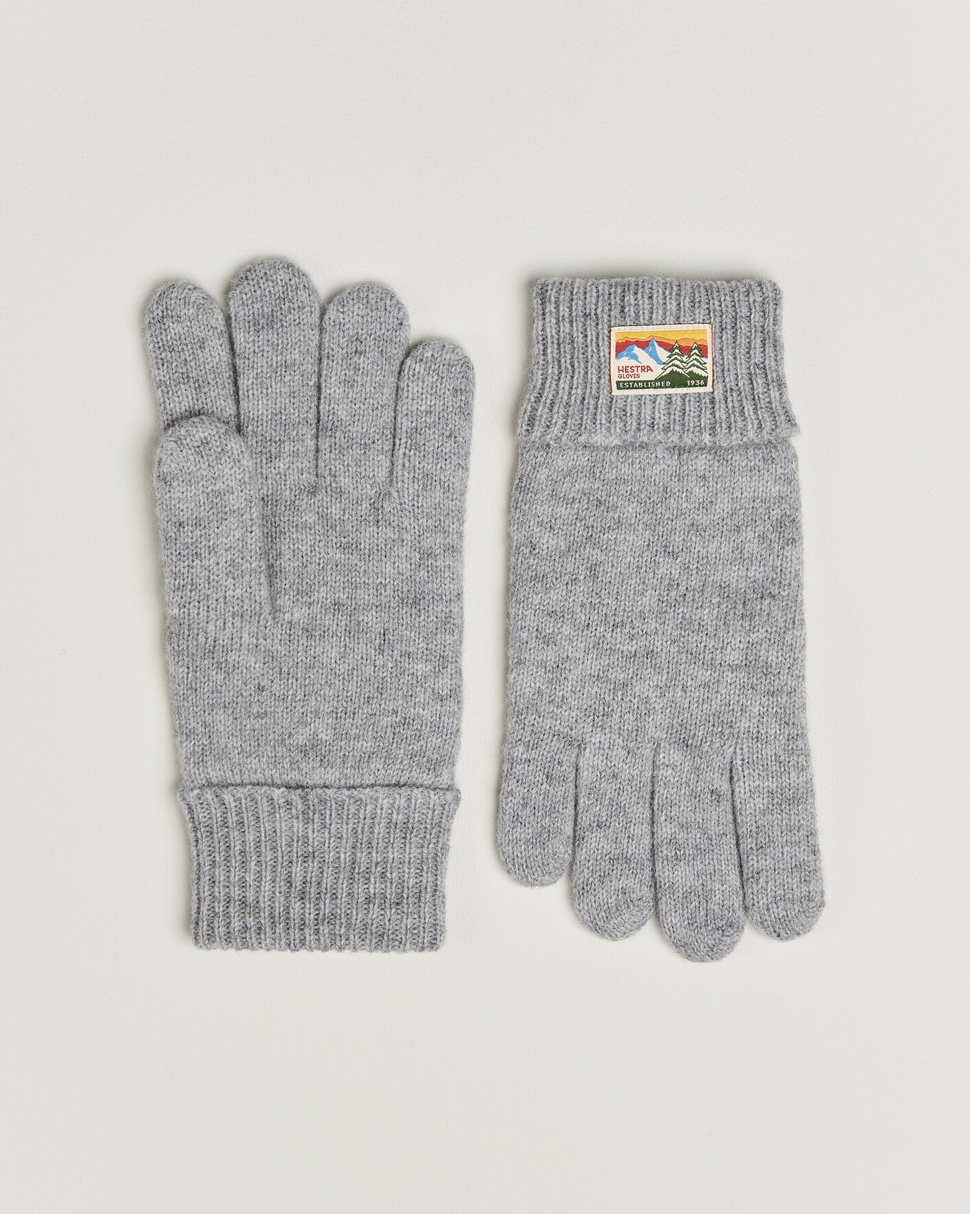 Hombres | Guantes | Hestra | Raggwool Glove Grey