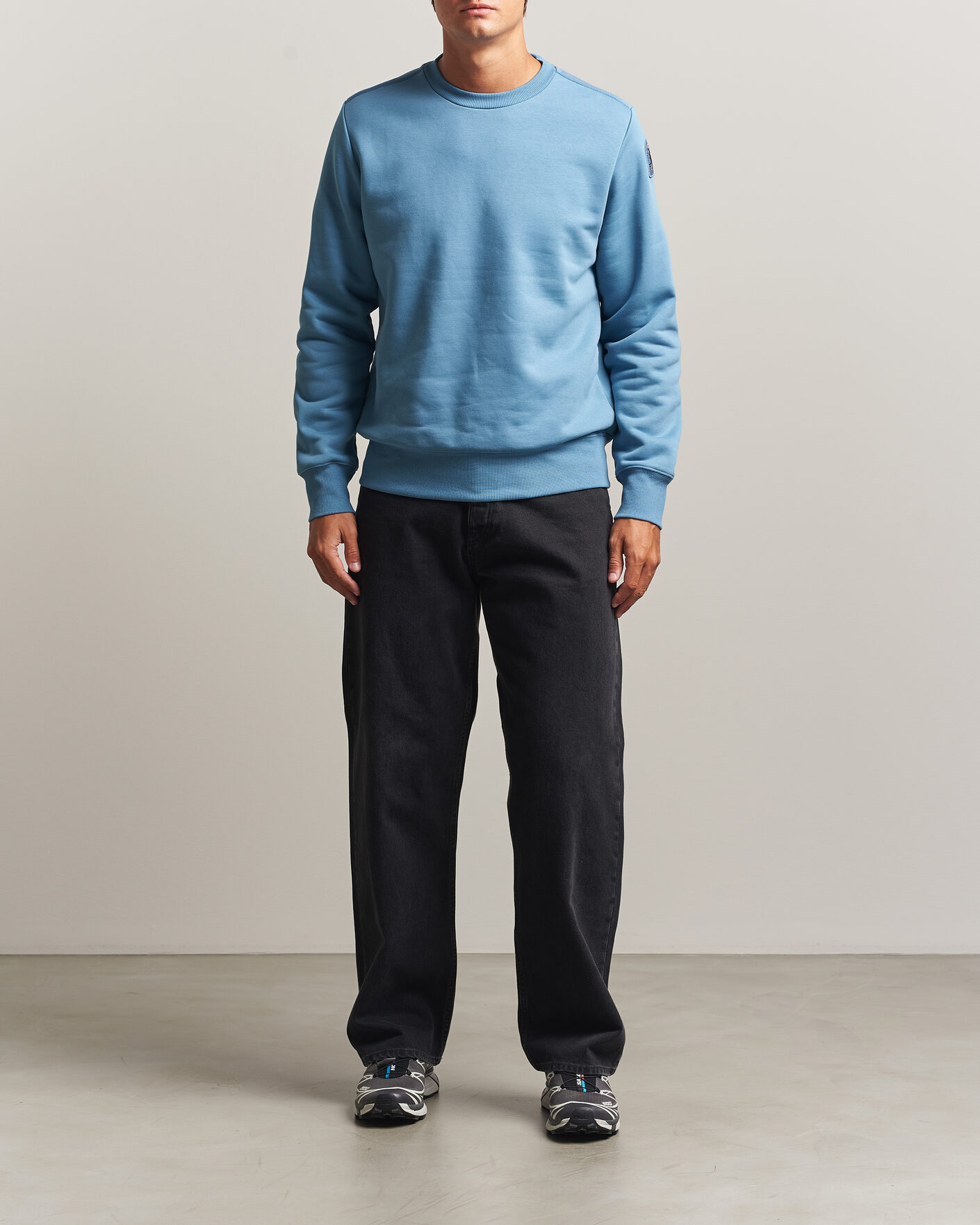 Hombres | Jerséis y prendas de punto | Parajumpers | K2 Super Easy Sweatshirt Skysteel
