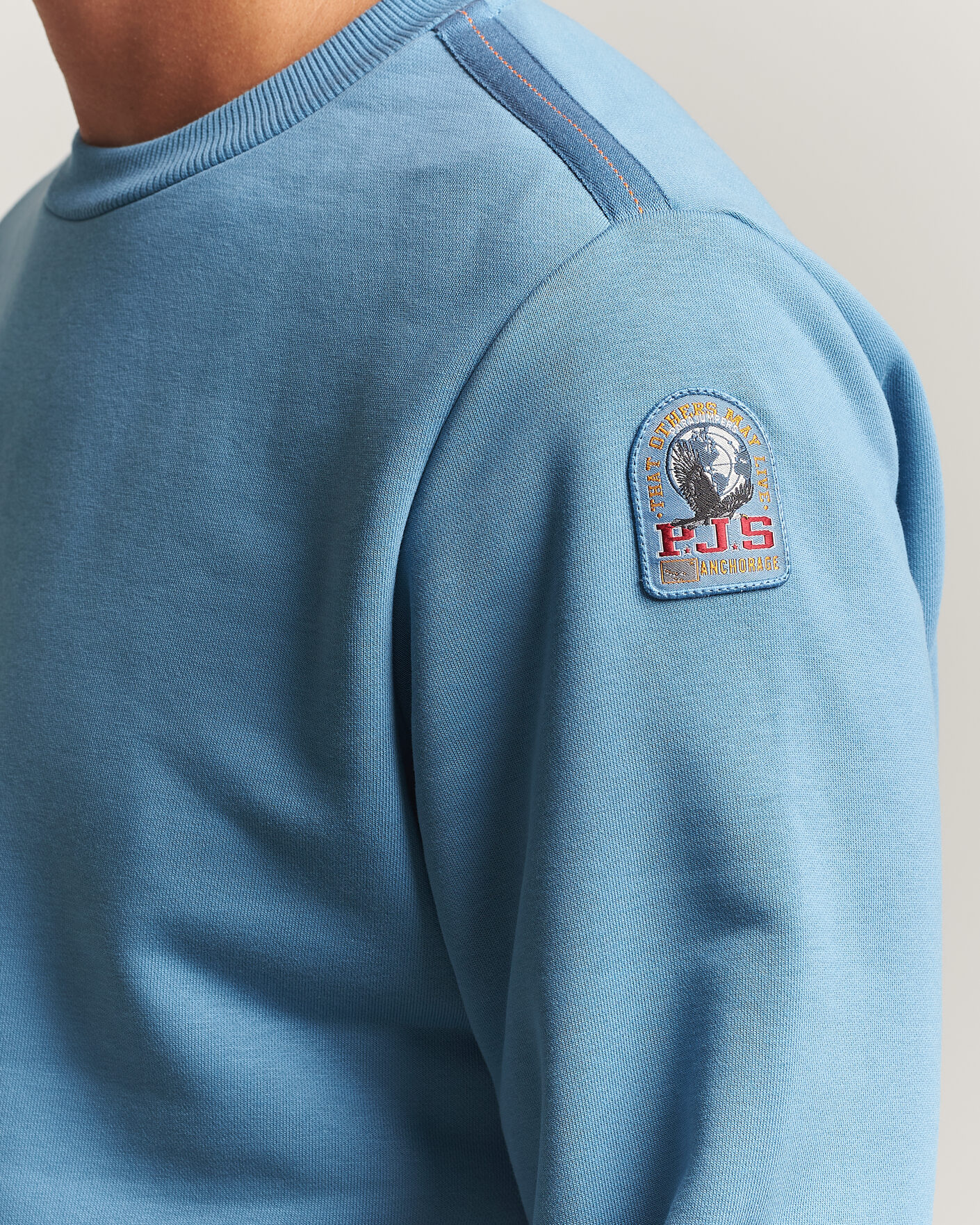 Hombres | Jerséis y prendas de punto | Parajumpers | K2 Super Easy Sweatshirt Skysteel