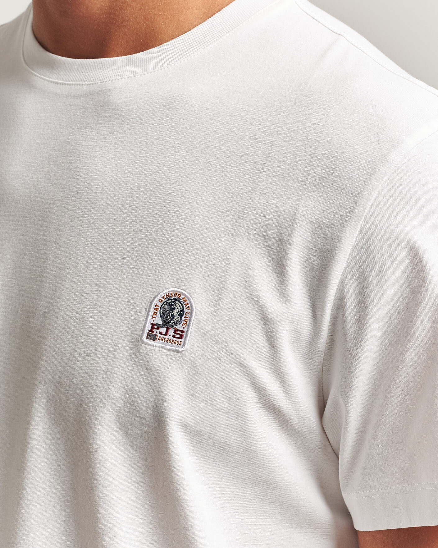 Hombres | Camisetas | Parajumpers | Patch Super Easy T-Shirt White