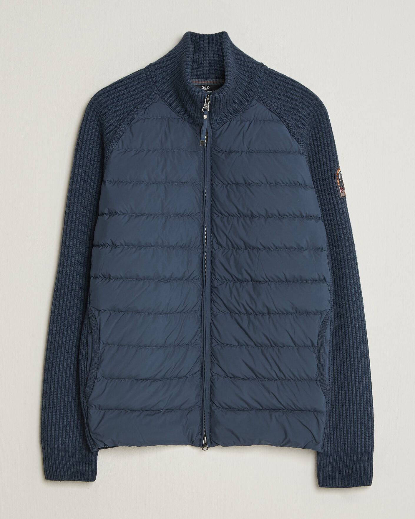Hombres | Abrigos y chaquetas | Parajumpers | Olmo Rib Knitted Hybrid Jacket Nine Iron
