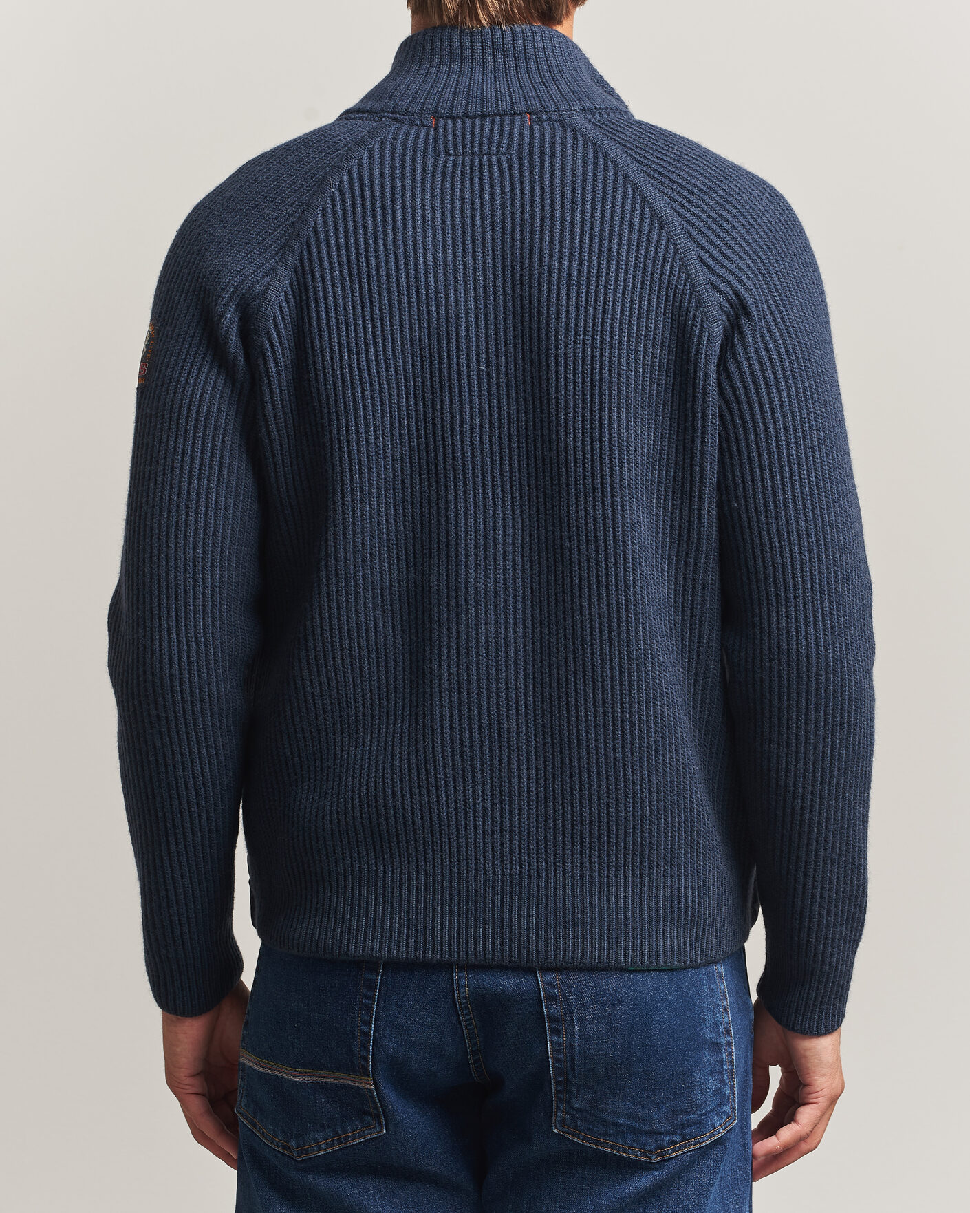 Hombres | Abrigos y chaquetas | Parajumpers | Olmo Rib Knitted Hybrid Jacket Nine Iron