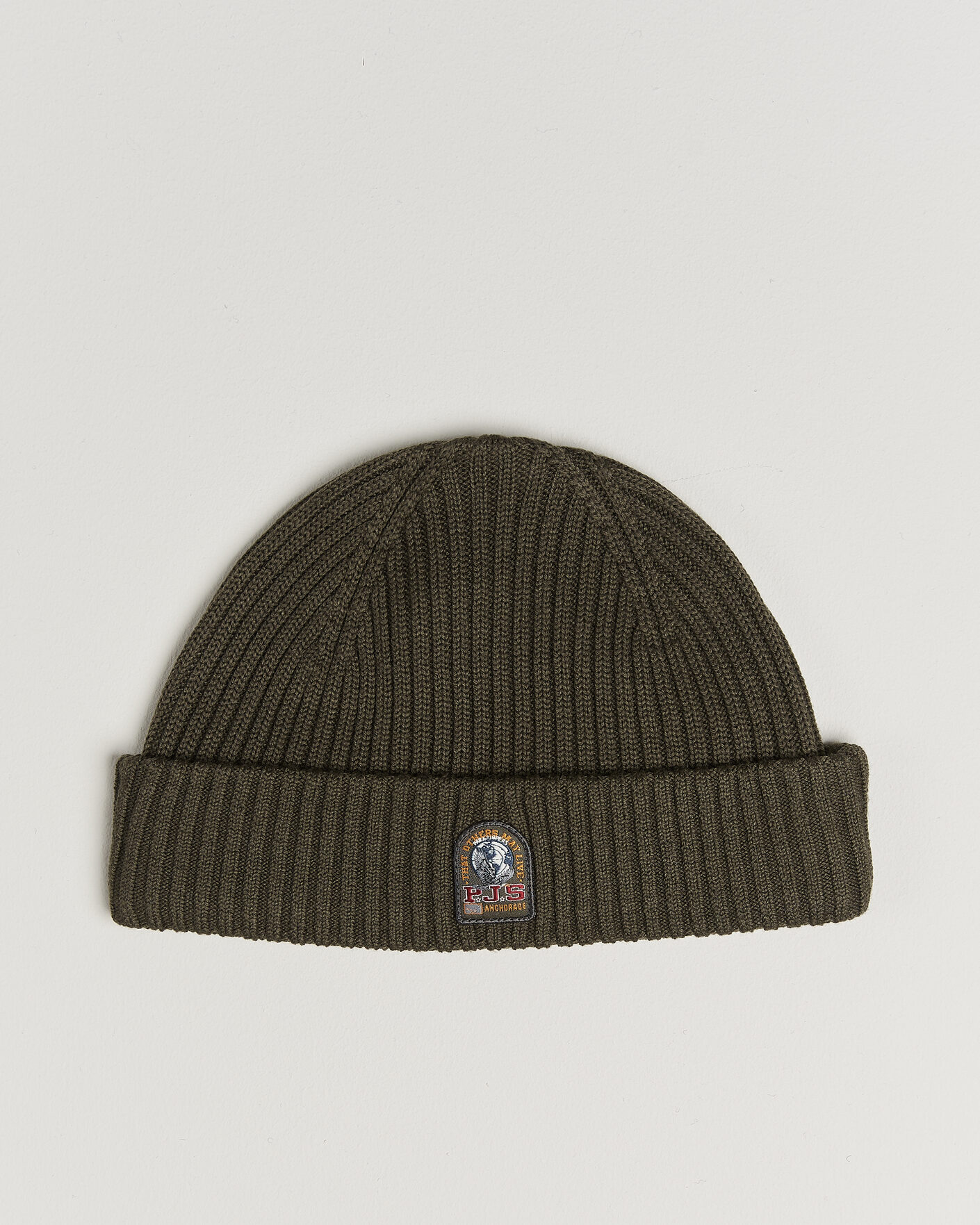 Hombres | Gorros | Parajumpers | Matio Ribbed Hat Taggia Olive