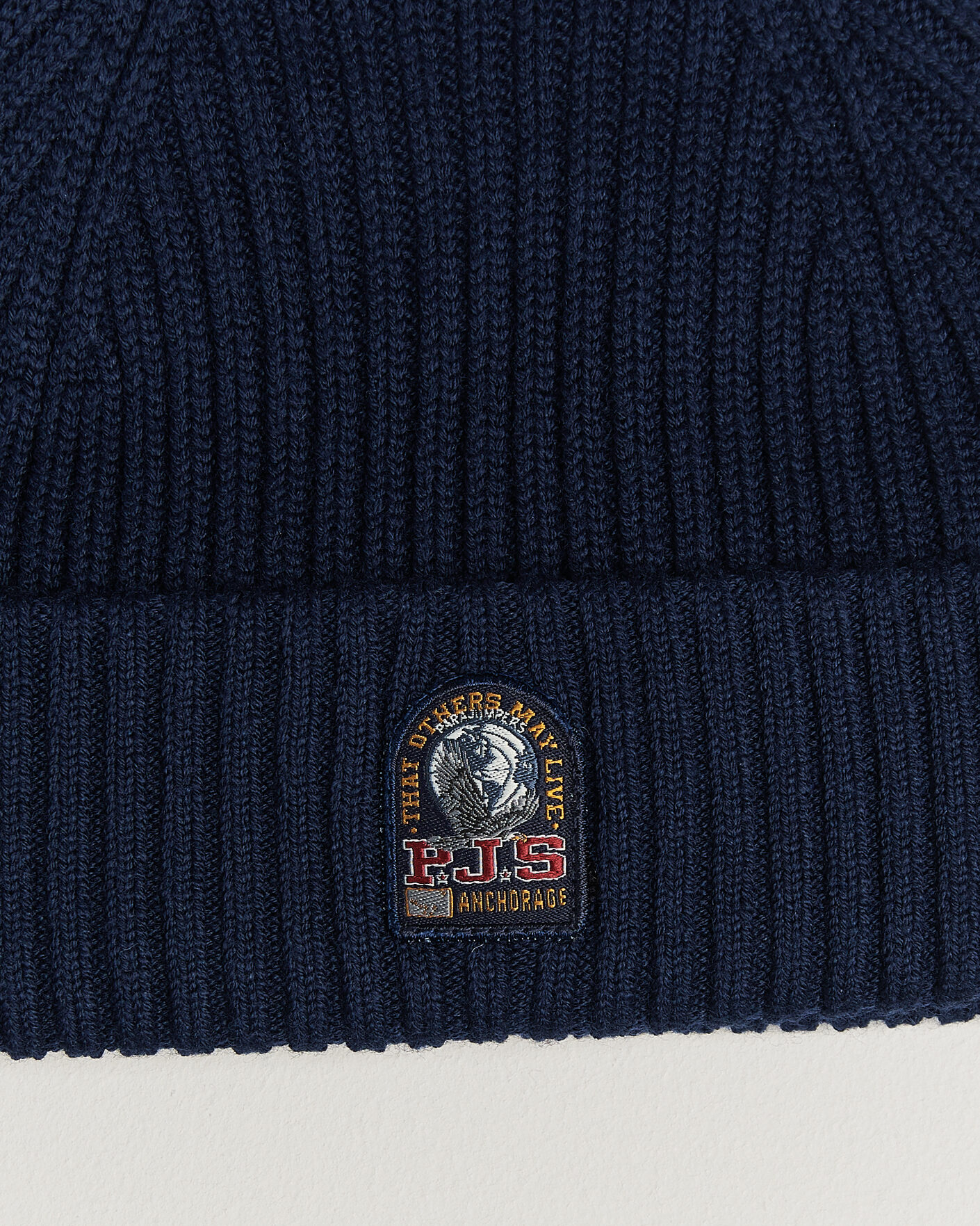 Hombres | Gorros | Parajumpers | Matio Ribbed Hat Blue Navy