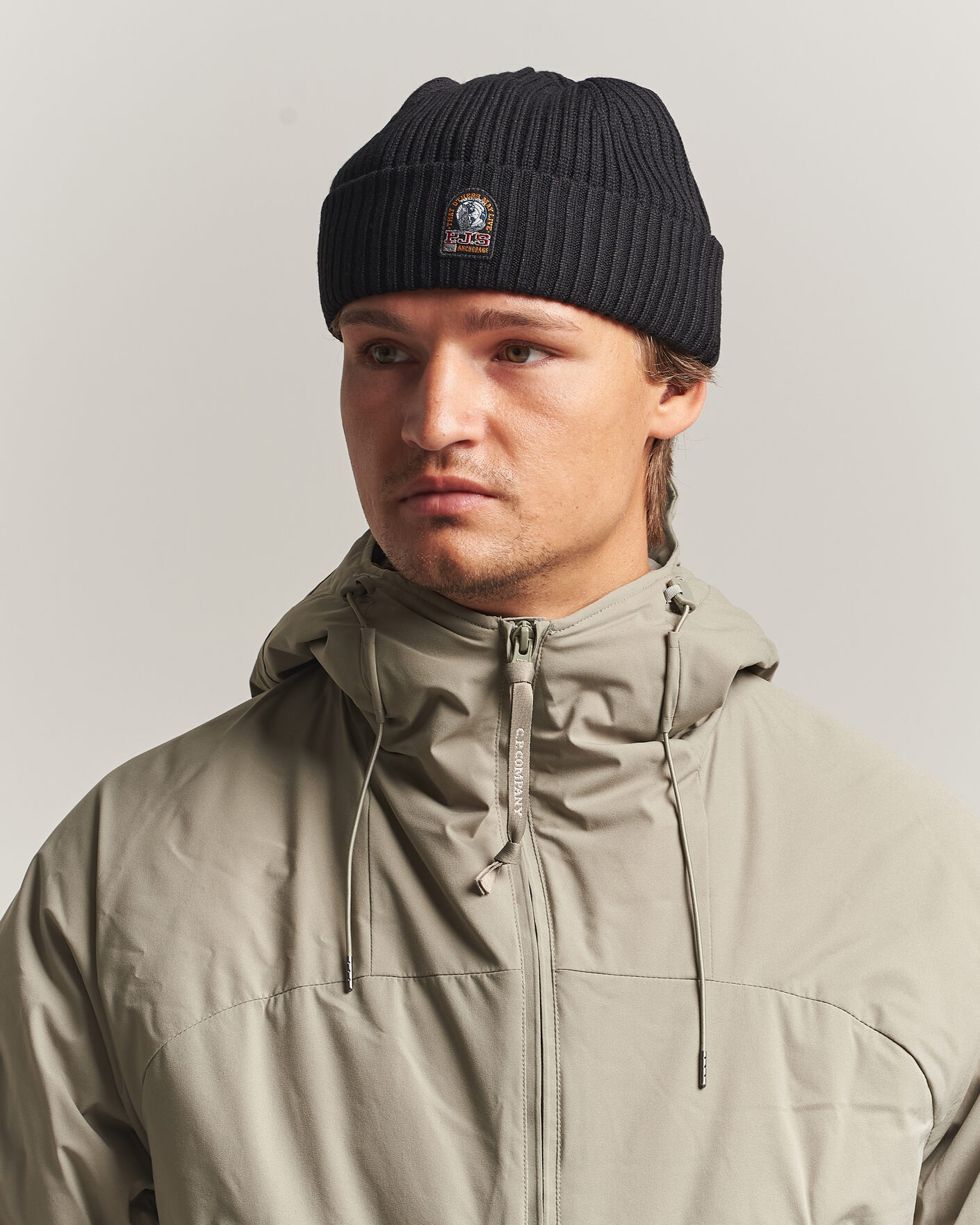 Hombres | Gorros | Parajumpers | Matio Ribbed Hat Black