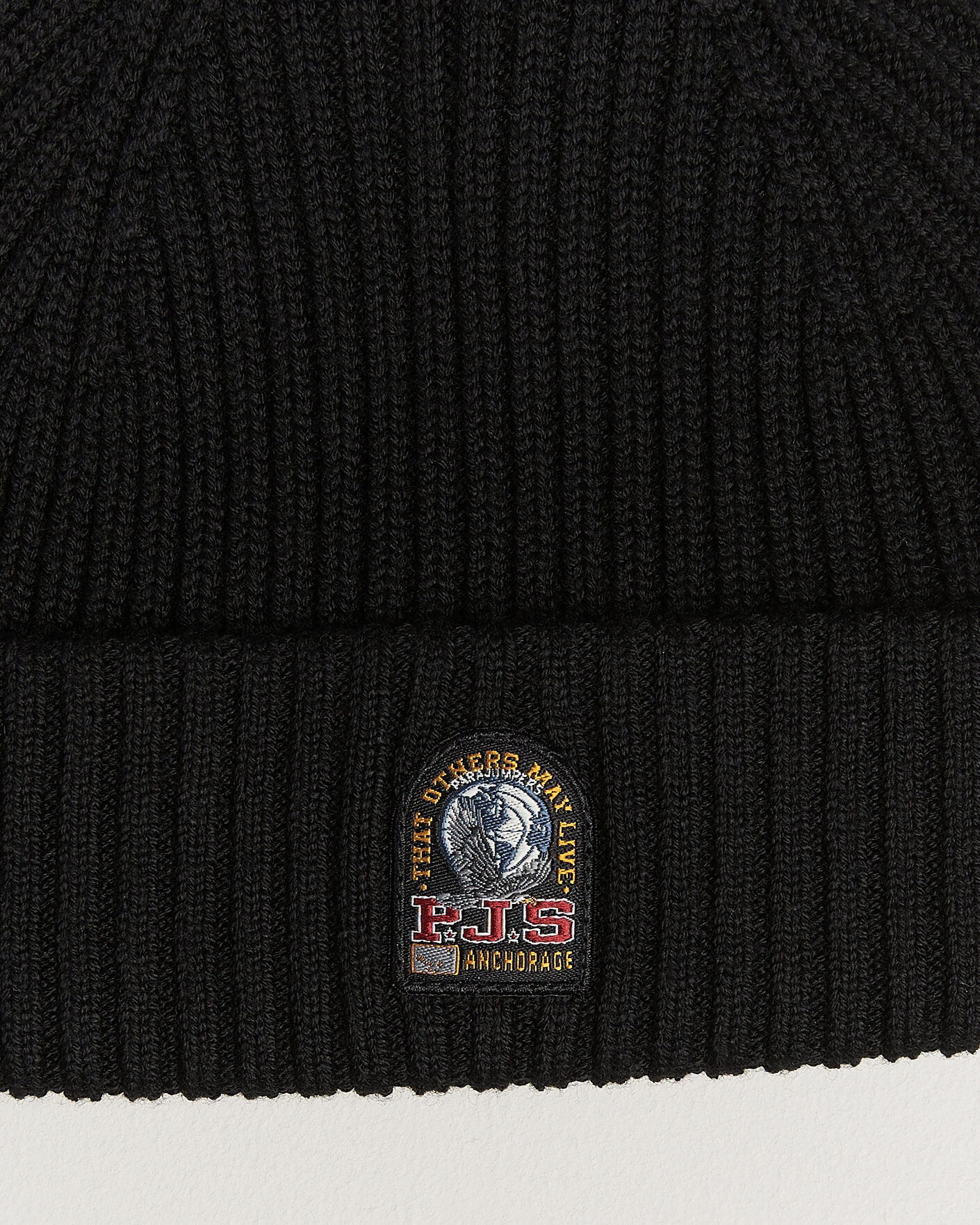 Hombres | Gorros | Parajumpers | Matio Ribbed Hat Black