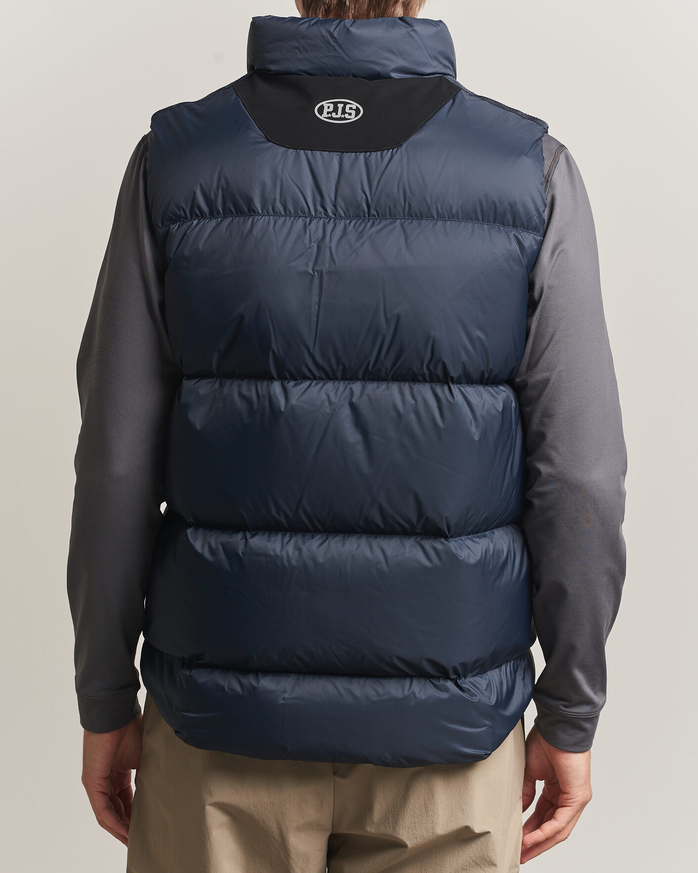 Hombres | Chalecos | Parajumpers | Roydale Ripstop Polar Puffer Vest Blue Navy