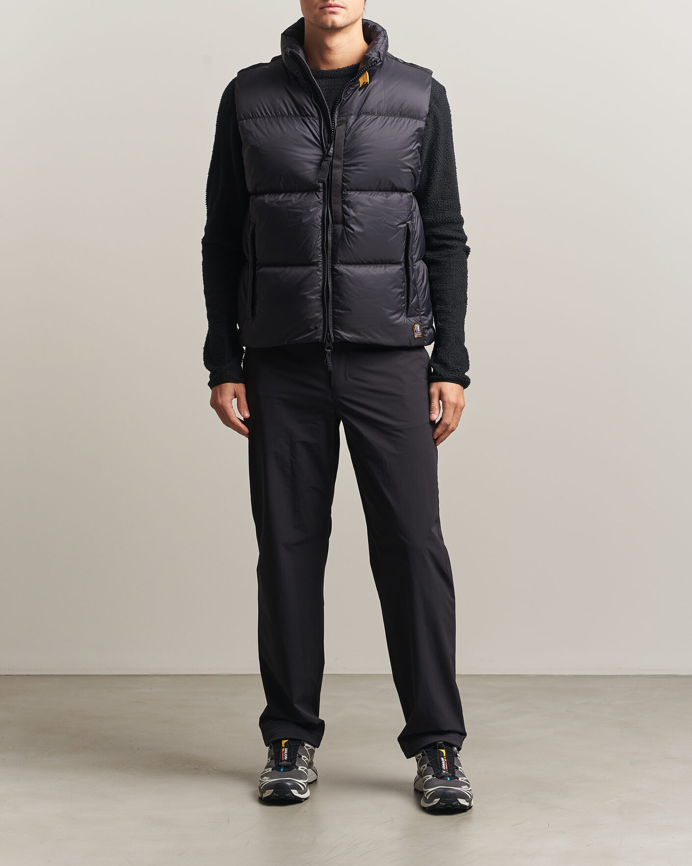 Hombres | Chalecos | Parajumpers | Roydale Ripstop Polar Puffer Vest Black