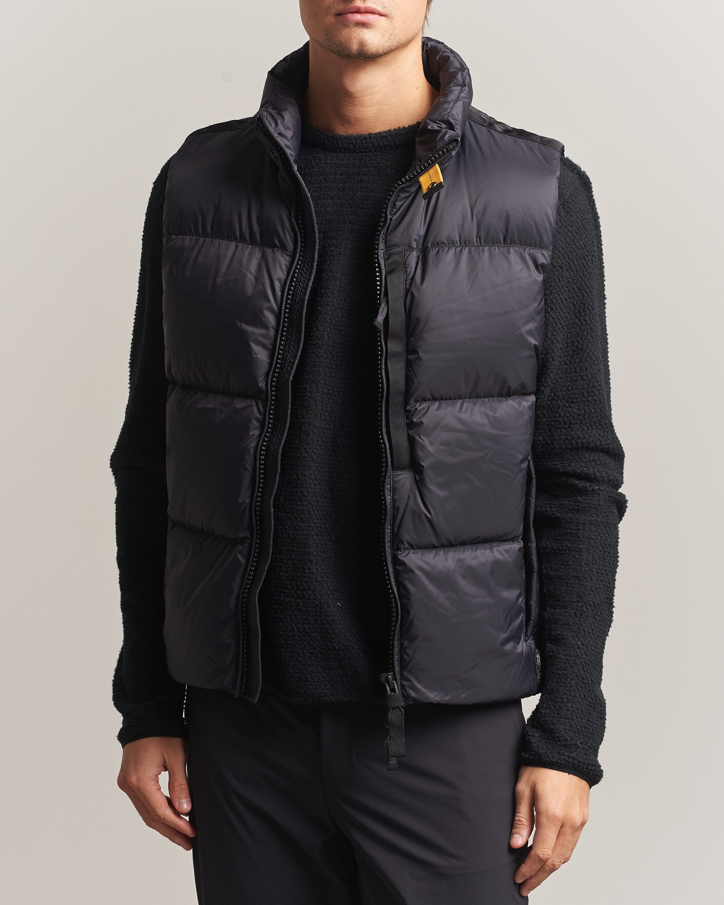 Hombres | Chalecos | Parajumpers | Roydale Ripstop Polar Puffer Vest Black